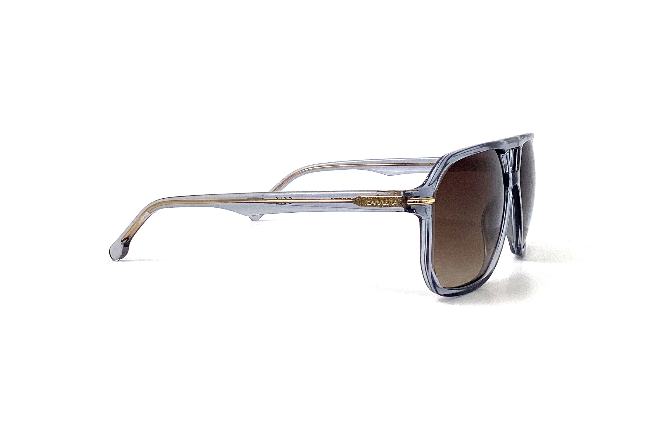 Carrera 302/S Sunglasses - Grey Polarized Sports Sunglasses for Men & Women - Perfect for Running, Cycling & Outdoor Activities