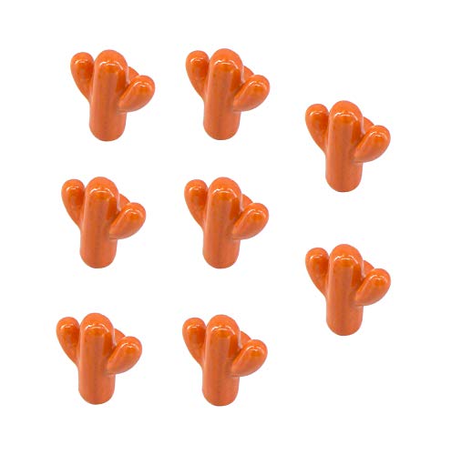 orange cactus,8 pcs