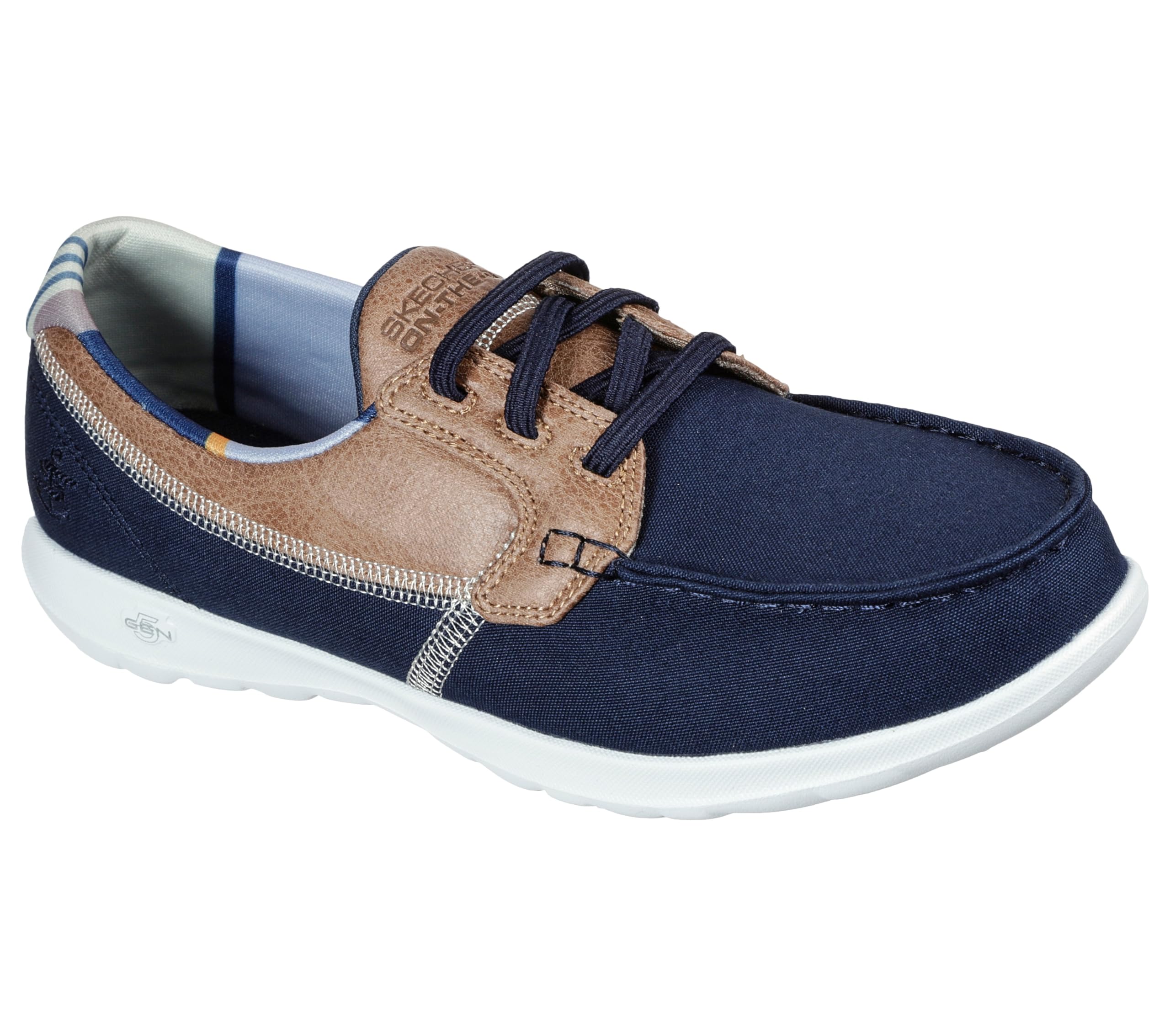 Skechers Women's Go Walk Lite-136070 Comfortable Slip-On Boat Shoes for Walking, Travel & Everyday Wear - Lightweight & Breathable Design