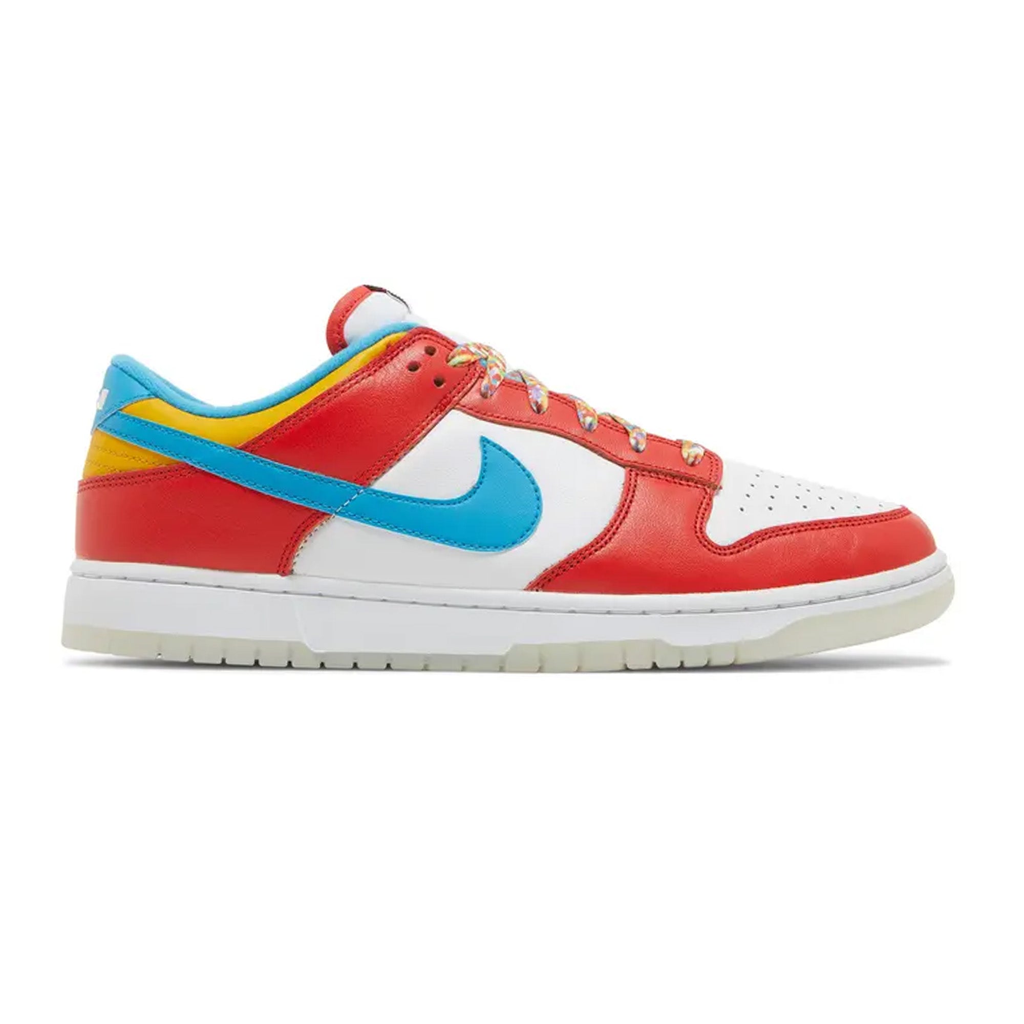 Nike Dunk Low QS x LeBron James 'Fruity Pebbles' Sneakers (2022) - Limited Edition Basketball Shoes for Casual Wear & Street Fashion