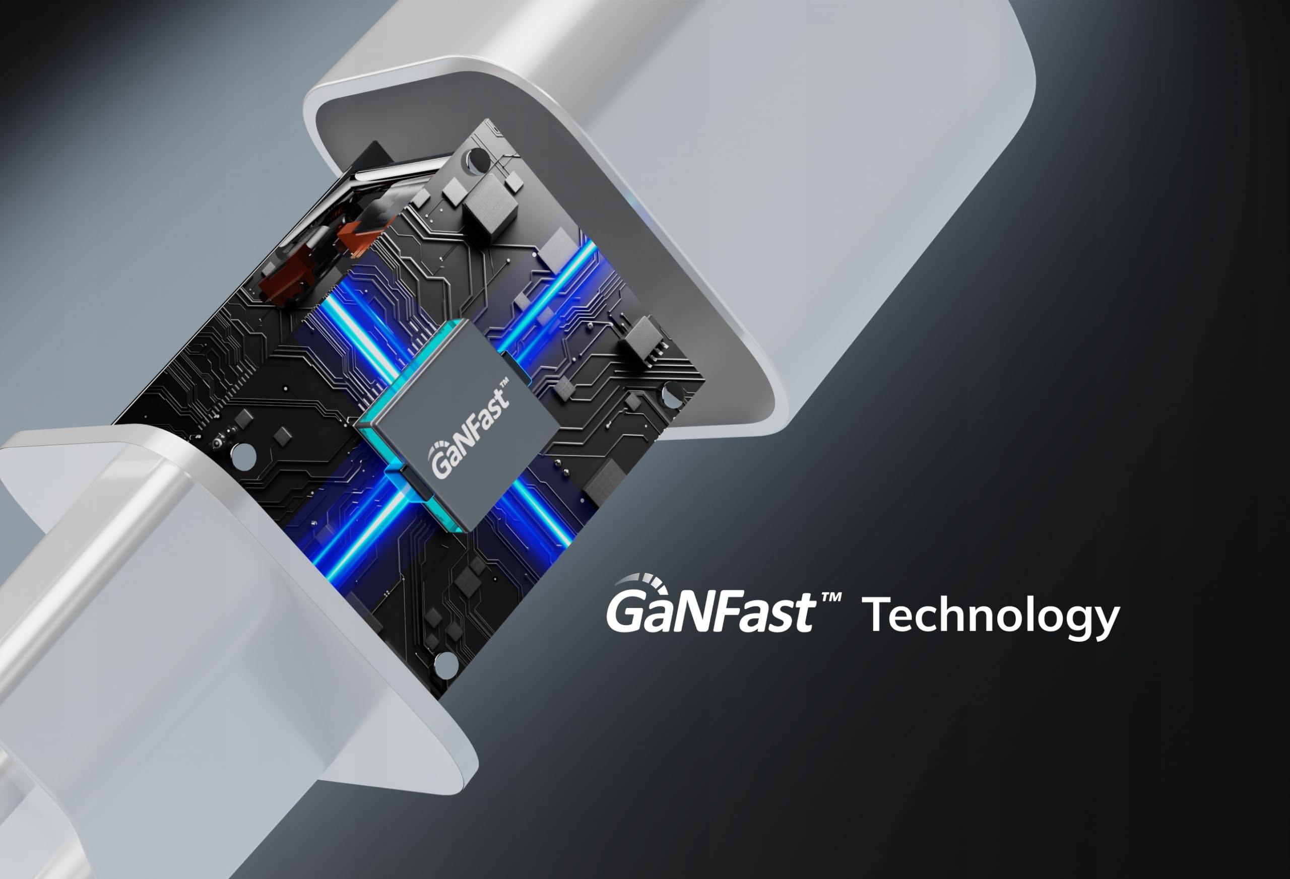 20W Dual USB-C GaN Charger with 100W Cable - Fast Charging for MacBook, iPhone, Samsung - Travel & Home Use