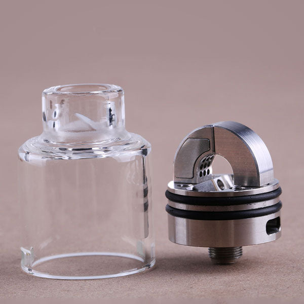 Hugsvape Ring Lord RDA 27mm Rebuildable Dripping Atomizer - Best for Cloud Chasing & Flavorful Vaping | Perfect for Advanced Vapers & DIY E-Liquid Enthusiasts