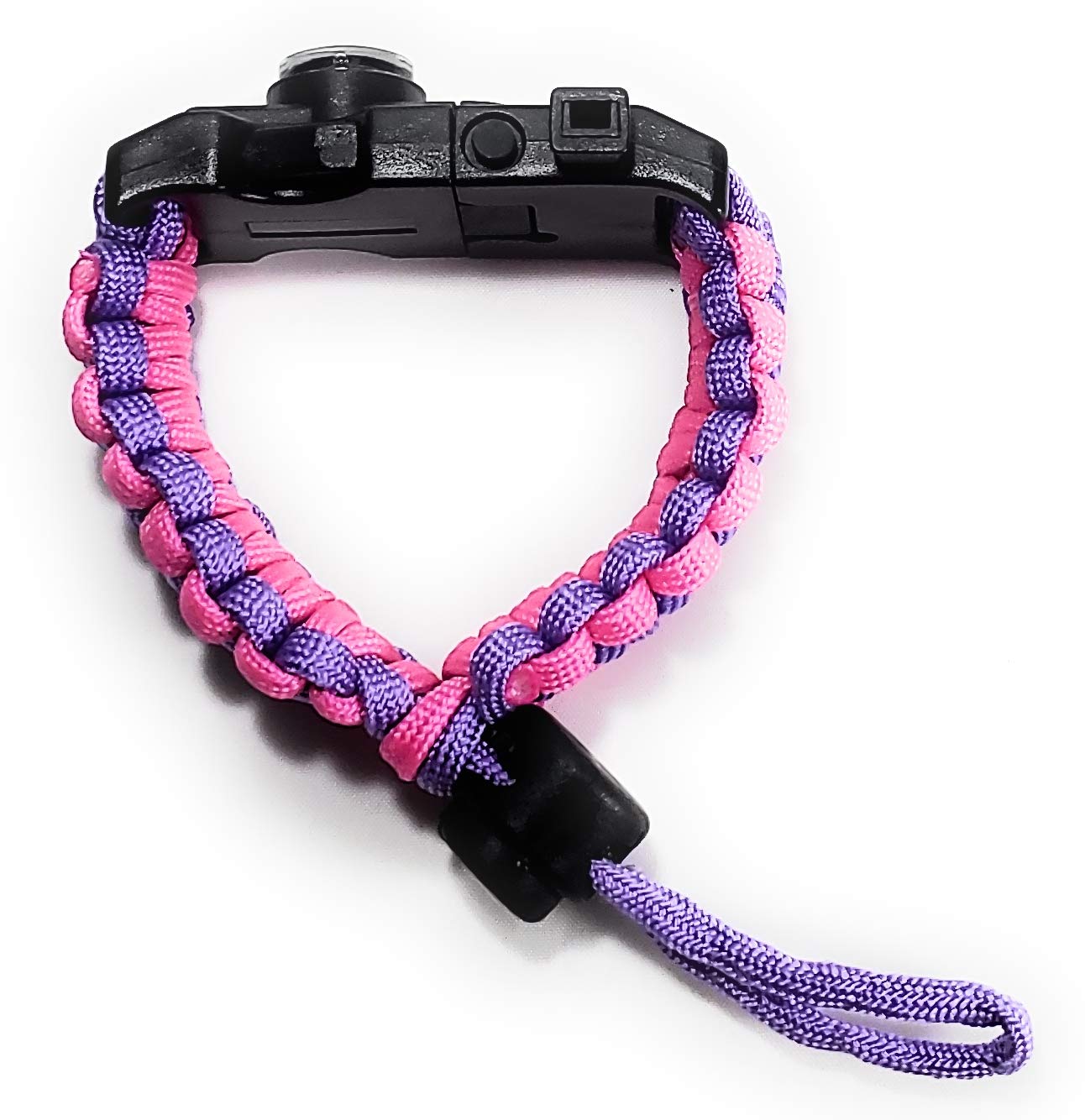 Survival Paracord Bracelet - 550 Grade Tactical Emergency Gear with SOS LED Light, Adjustable, Multitools, Fire Starter, Compass & Whistle - Set of 2 for Outdoor Adventures, Camping, Hiking & Emergency Preparedness