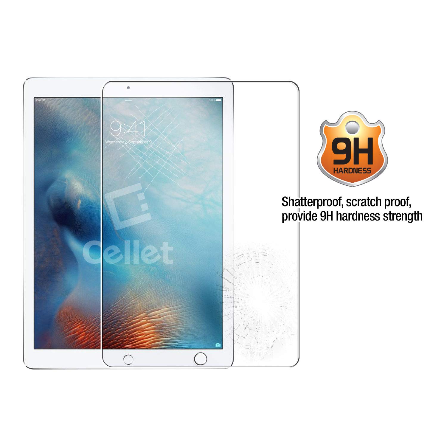 Cellet Tempered Glass Screen Protector for iPad Pro 11-inch (2021/2022) - Case Friendly, Bubble Free, 0.3mm Ultra-Thin, Apple Pencil Compatible - Perfect for Work, Study & Entertainment Protection