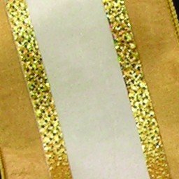 Ivory and Gold Maximilian French Wired Craft Ribbon - 2.5
