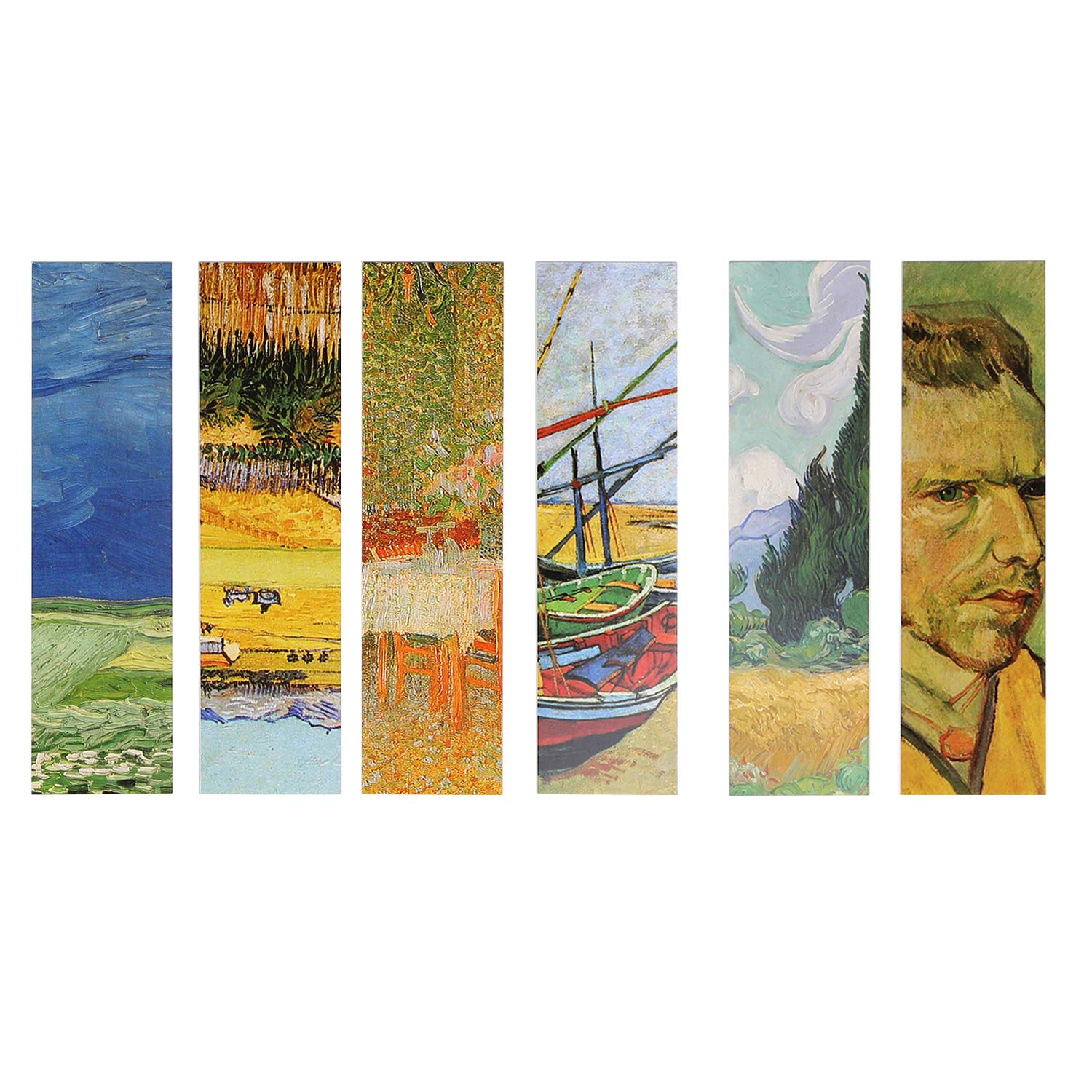 30PCs Elegant Oil Painting Bookmarks Set - Unique Gifts for Book Lovers, Women & Men - Perfect for Reading, Journaling & Book Club Accessories