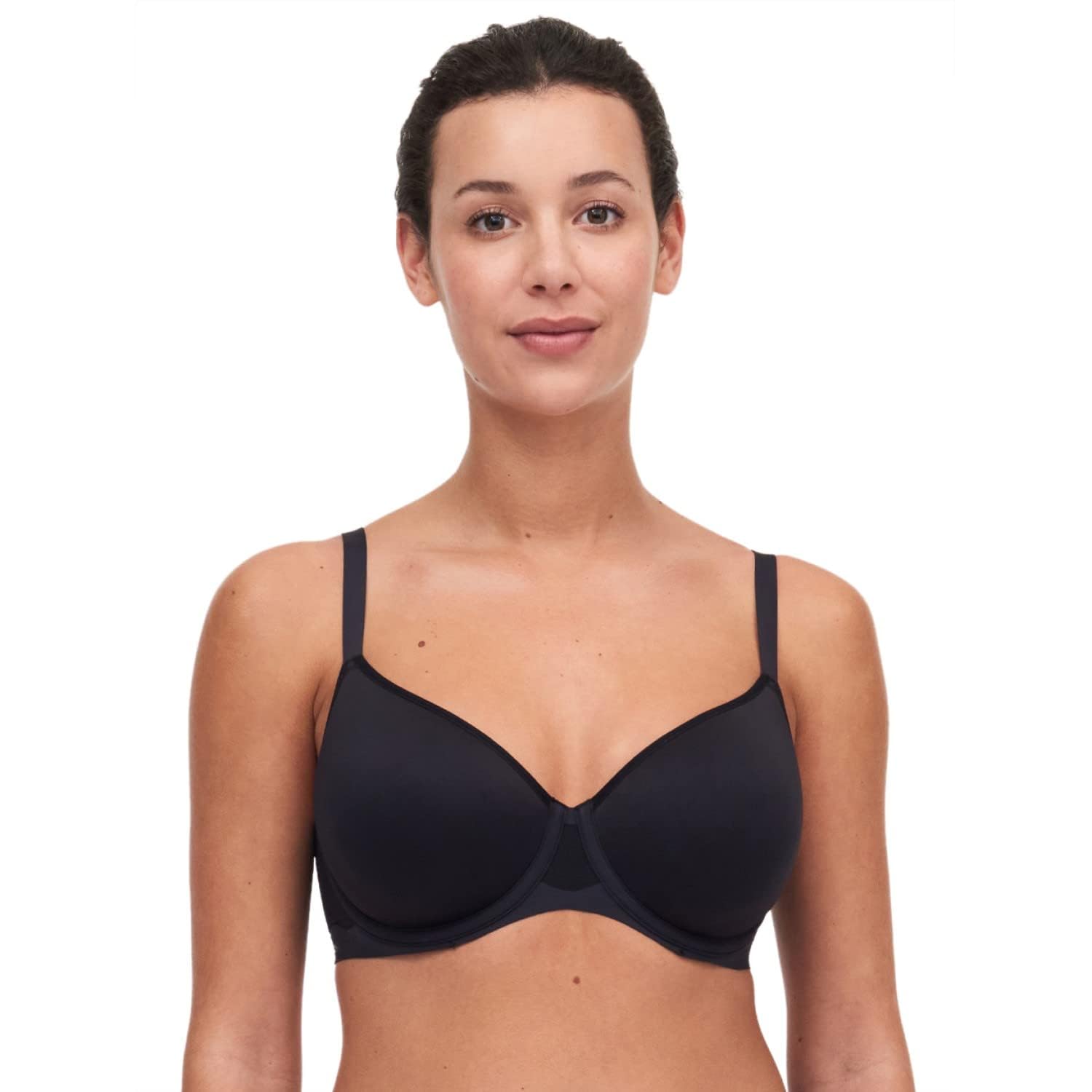 Chantelle Women's Pure Light 3/4 Spacer Bra - Seamless Comfort for Everyday Wear | Perfect for Work, Yoga & Active Lifestyles