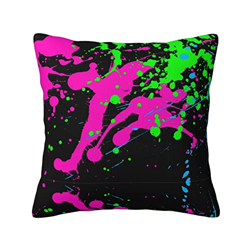 Glow in Dark Splatter Neon Pattern9