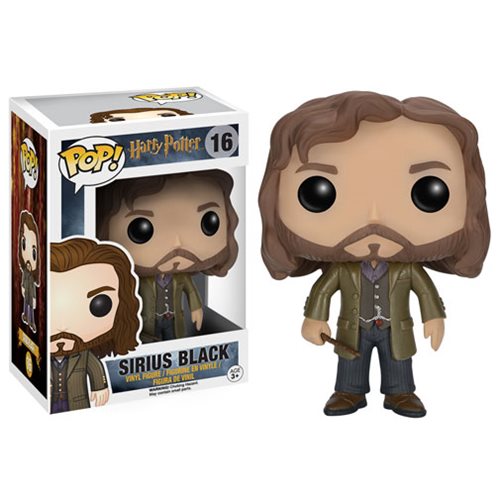 Harry Potter Sirius Black Pop! Vinyl Figure #16 - Funko Pop Collectible Toy for Harry Potter Fans - Perfect for Display, Gifts, and Harry Potter Merchandise Collections