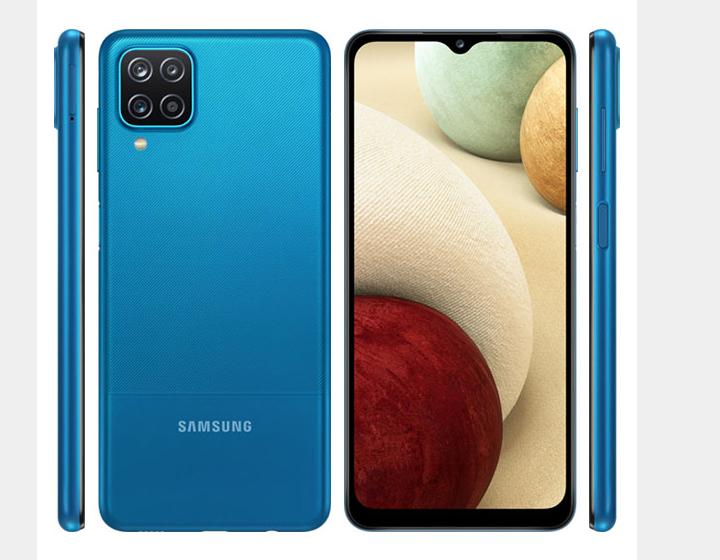 Samsung Galaxy A12 A127F 128GB 4GB RAM Dual SIM GSM Unlocked Smartphone - Blue | 6.5