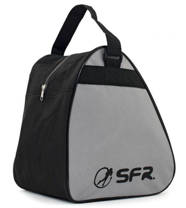 SFR Vision Junior Skate Bag Black - Durable Backpack for Kids Roller Skates & Ice Skates - Perfect for School, Practice & Travel