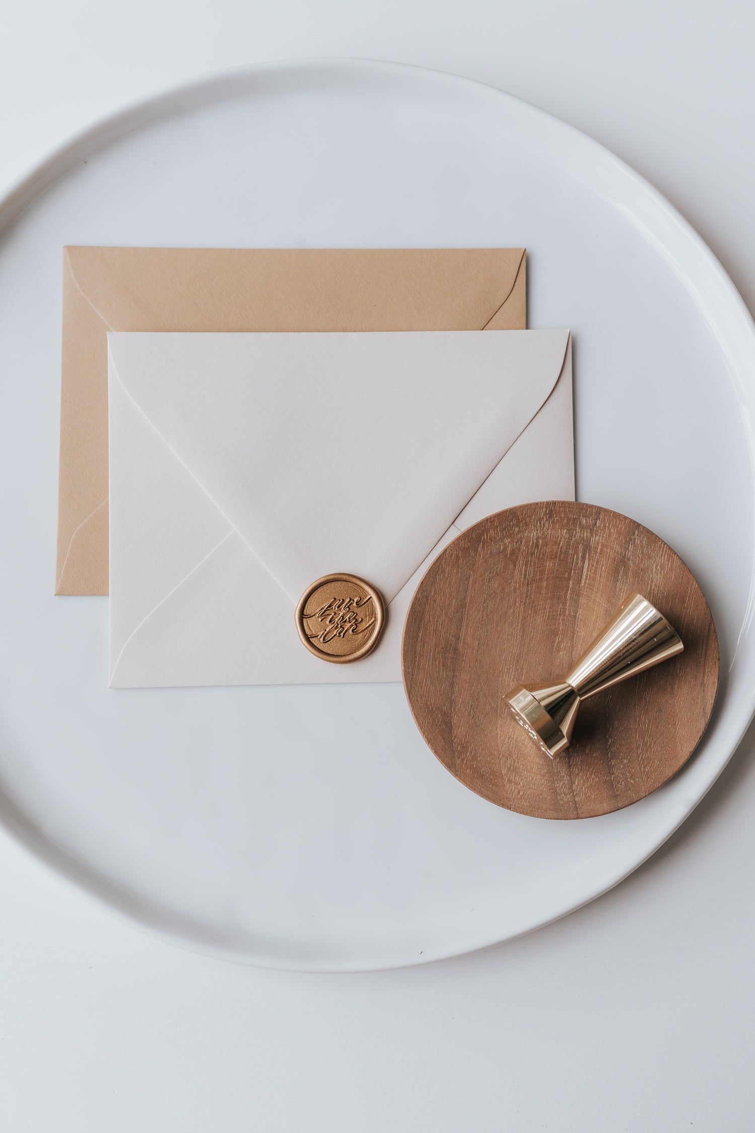 Elegant Wax Seal Stamp for Wedding Invitations - Save the Date, DIY Invites, Calligraphy & Stationery - Perfect for Bridal Shower, Anniversary & Formal Events
