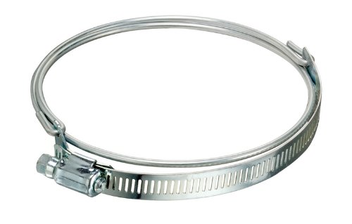 Kuriyama DCLPR1200 Stainless Steel Bridge Style Ducting Hose Clamps - 12 Inch for HVAC, Automotive & Industrial Applications