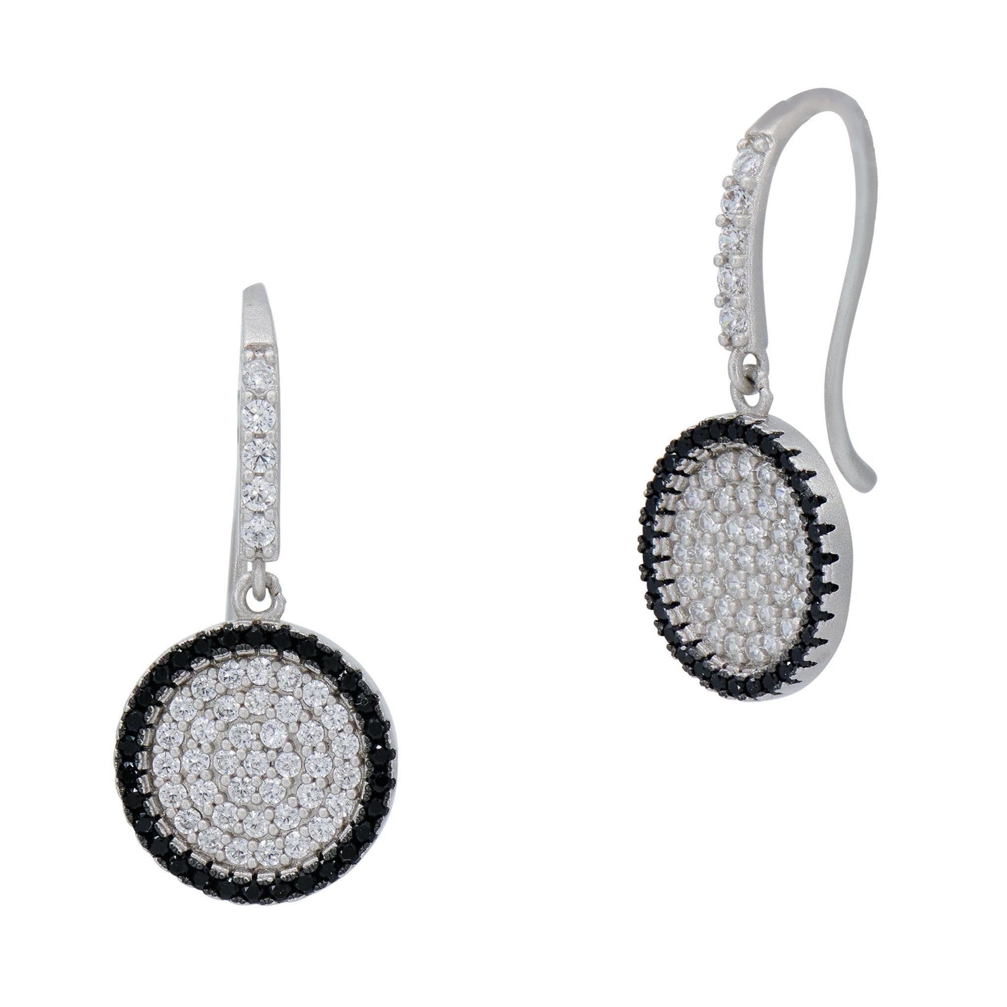 Industrial Finish Pavé Grit Fish Hook Earrings - Durable Stainless Steel Fishing Jewelry for Women - Perfect for Outdoor Adventures, Beach Parties & Everyday Wear