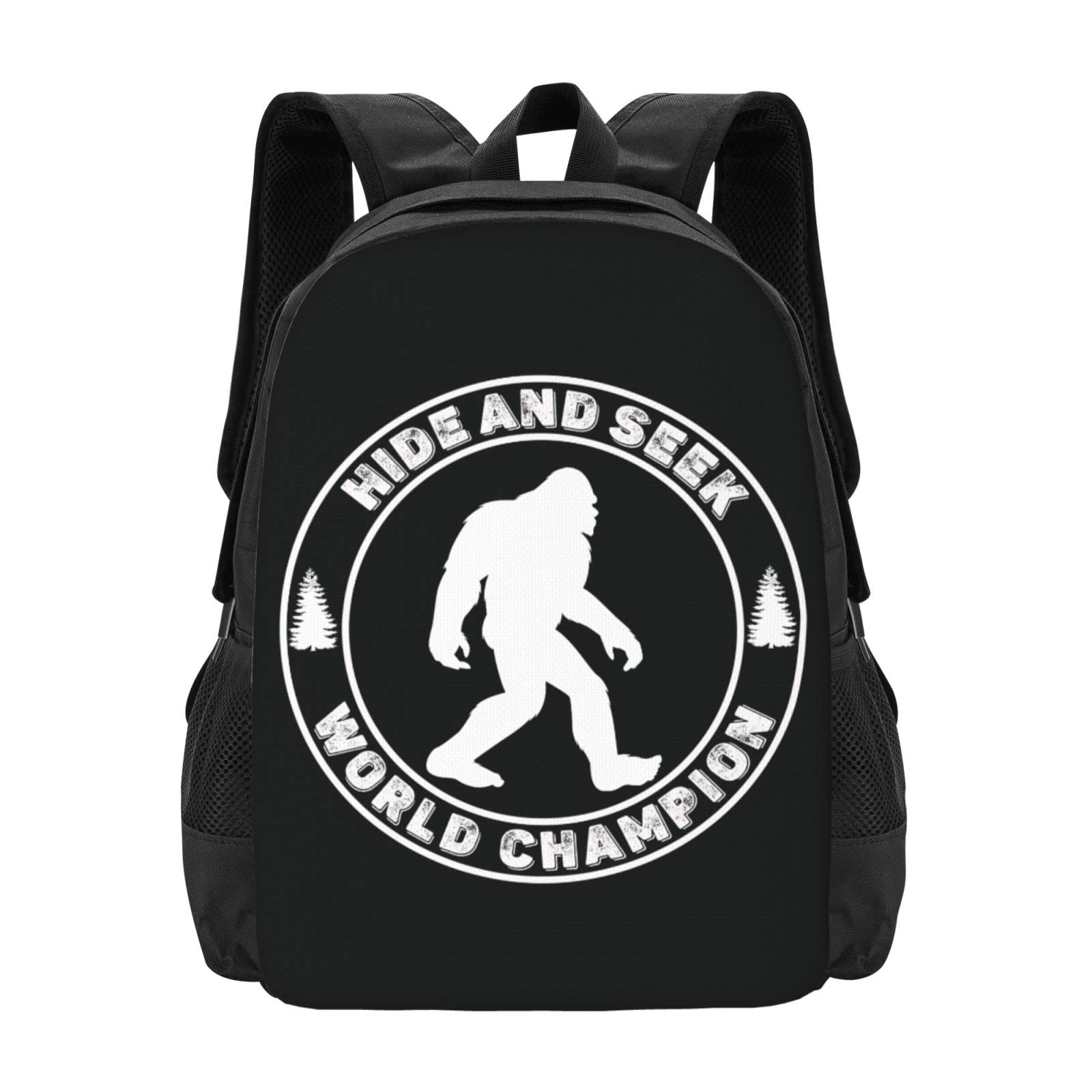 Bigfoot Gifts - Large Capacity Backpack for Men & Women, Durable School Travel Hiking Camping Bag with Laptop Compartment | Perfect for College Students, Outdoor Adventures & Daily Commute