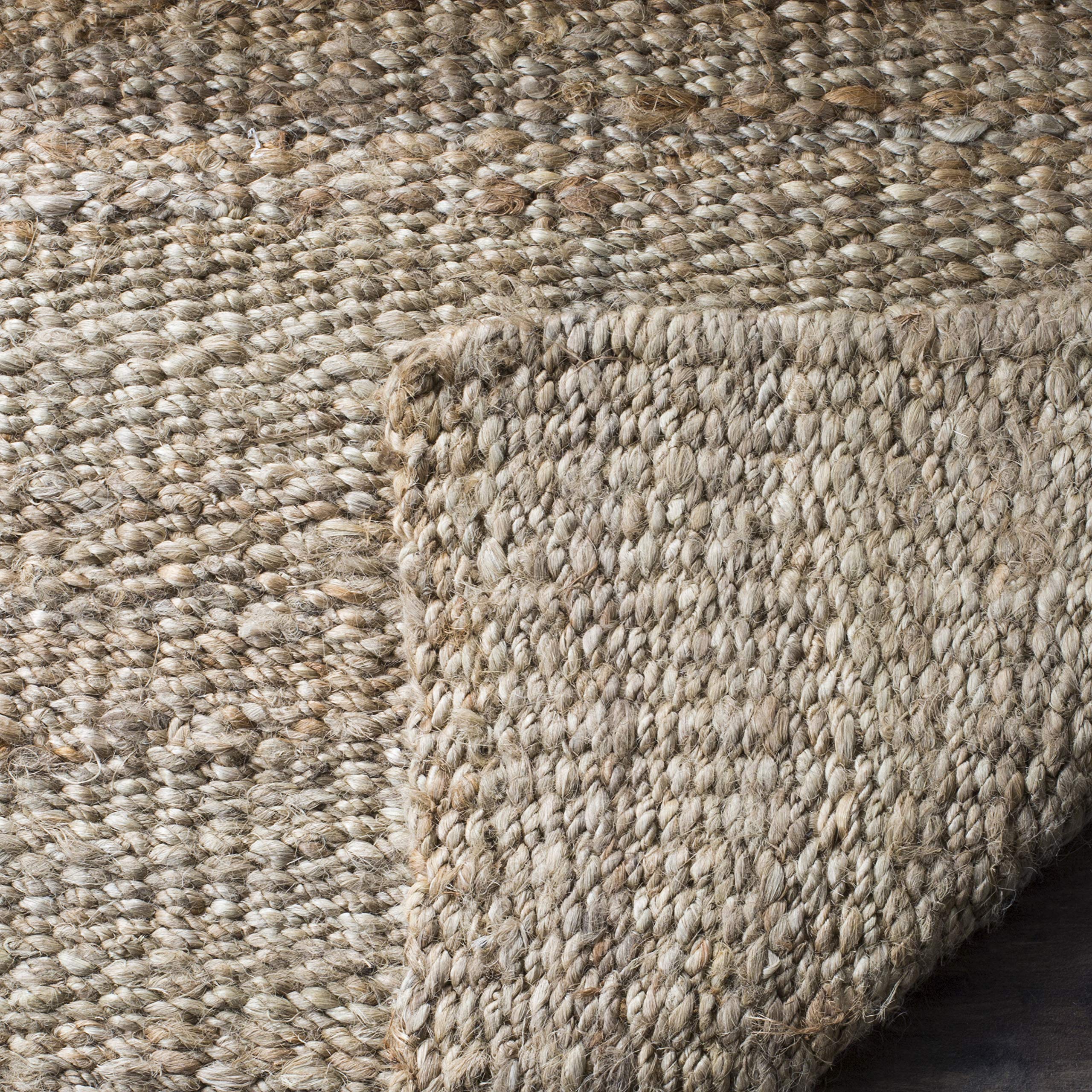 SAFAVIEH Handmade Natural Jute Area Rug 8' x 10' - Farmhouse Style, Durable & Eco-Friendly for High Traffic Areas | Perfect for Living Room, Bedroom, Dining Room & Home Decor (NF732A)