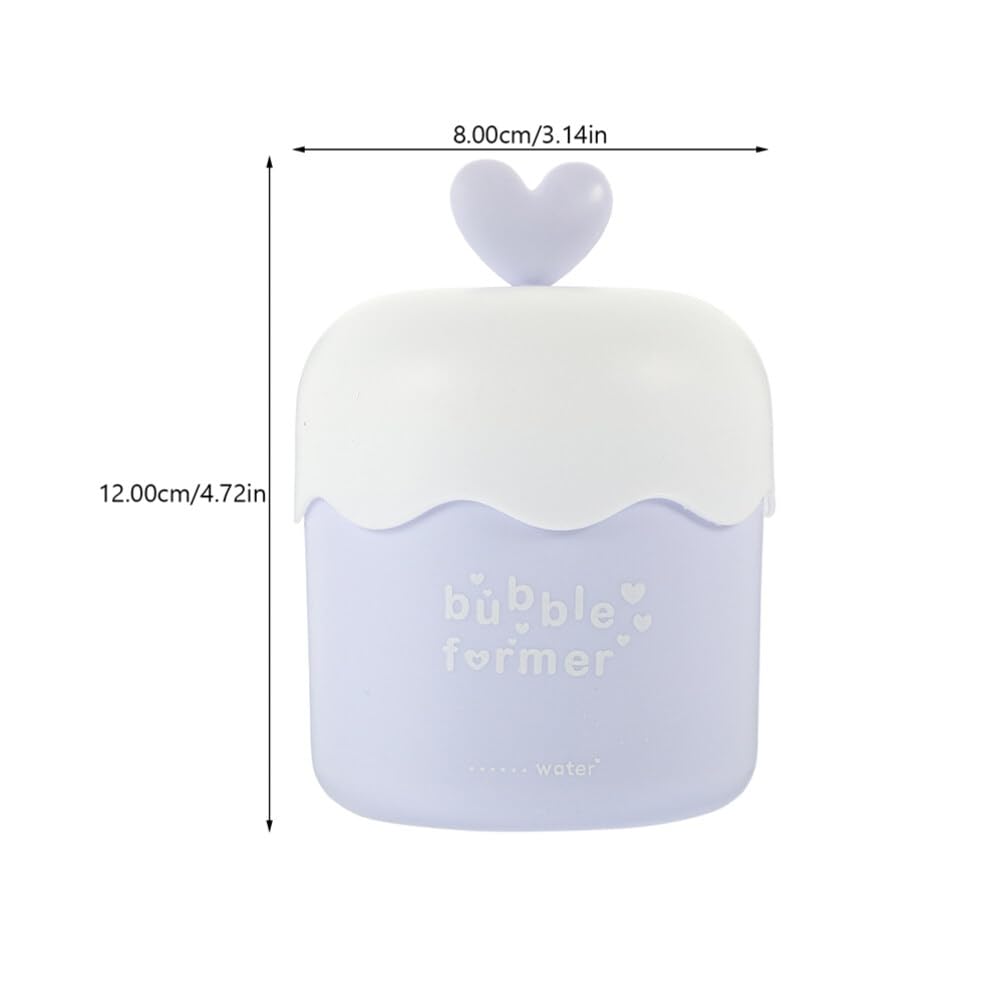 Beavorty Facial Foam Maker - Rich Lather Bubble Foamer Cup for Deep Cleansing | Plastic Skincare Tool for Face Wash | Perfect for Daily Skincare Routine & Spa Days at Home