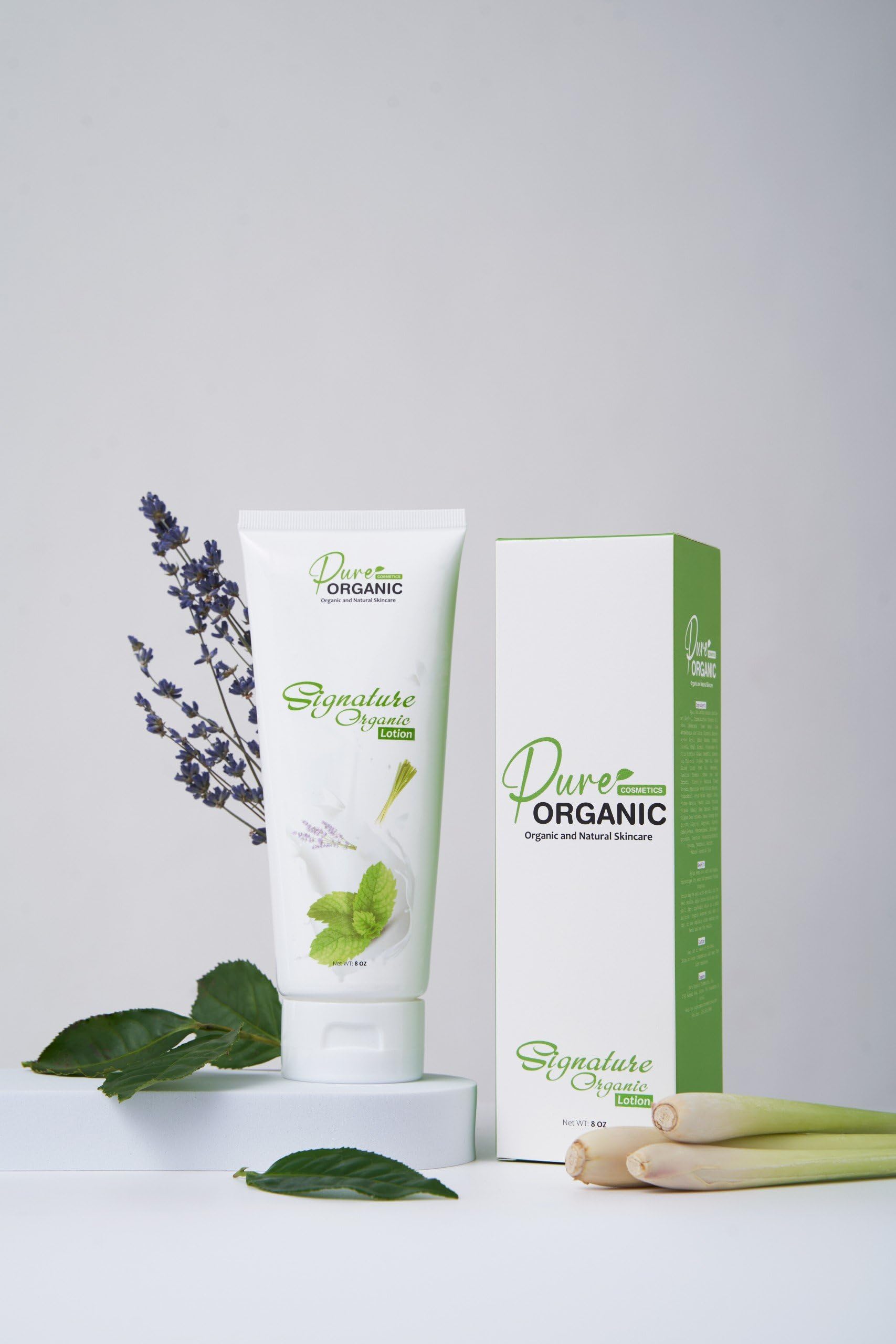 Signature Lotion 8 Oz - Natural Moisturizing Body Lotion with Jojoba Oil & Chamomile Extract for Soft, Hydrated Skin | Perfect for Daily Use, Dry Skin Relief & Spa Day Self-Care