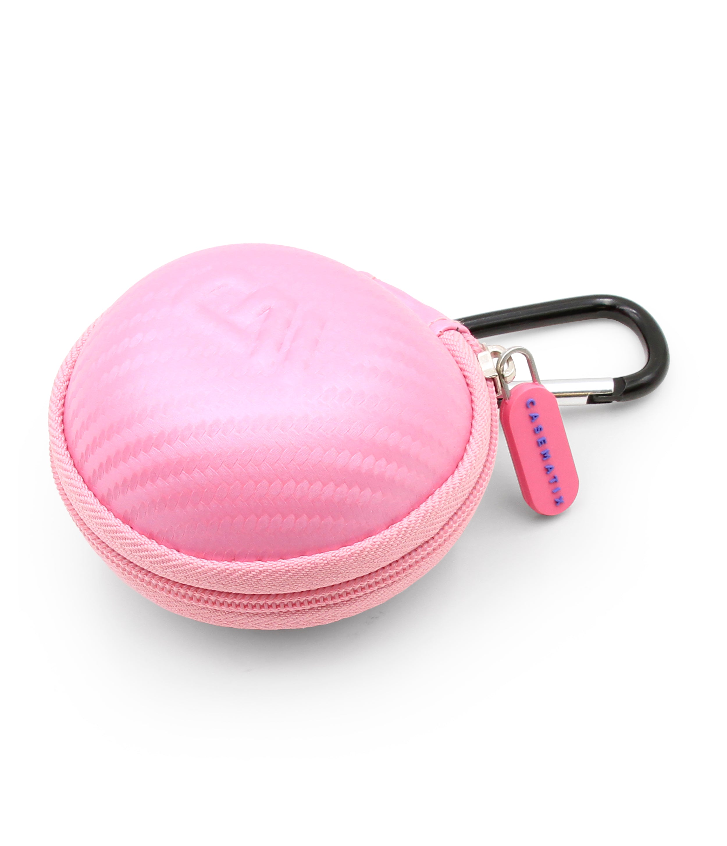 CASEMATIX 3 Hard Shell EVA Travel Case with Carabiner Clip - Waterproof Protective Storage for Small Accessories up to 2.5 x 2.5 x 1 Inch - Perfect for Travel, Camping, Hiking & Outdoor Gear Organization