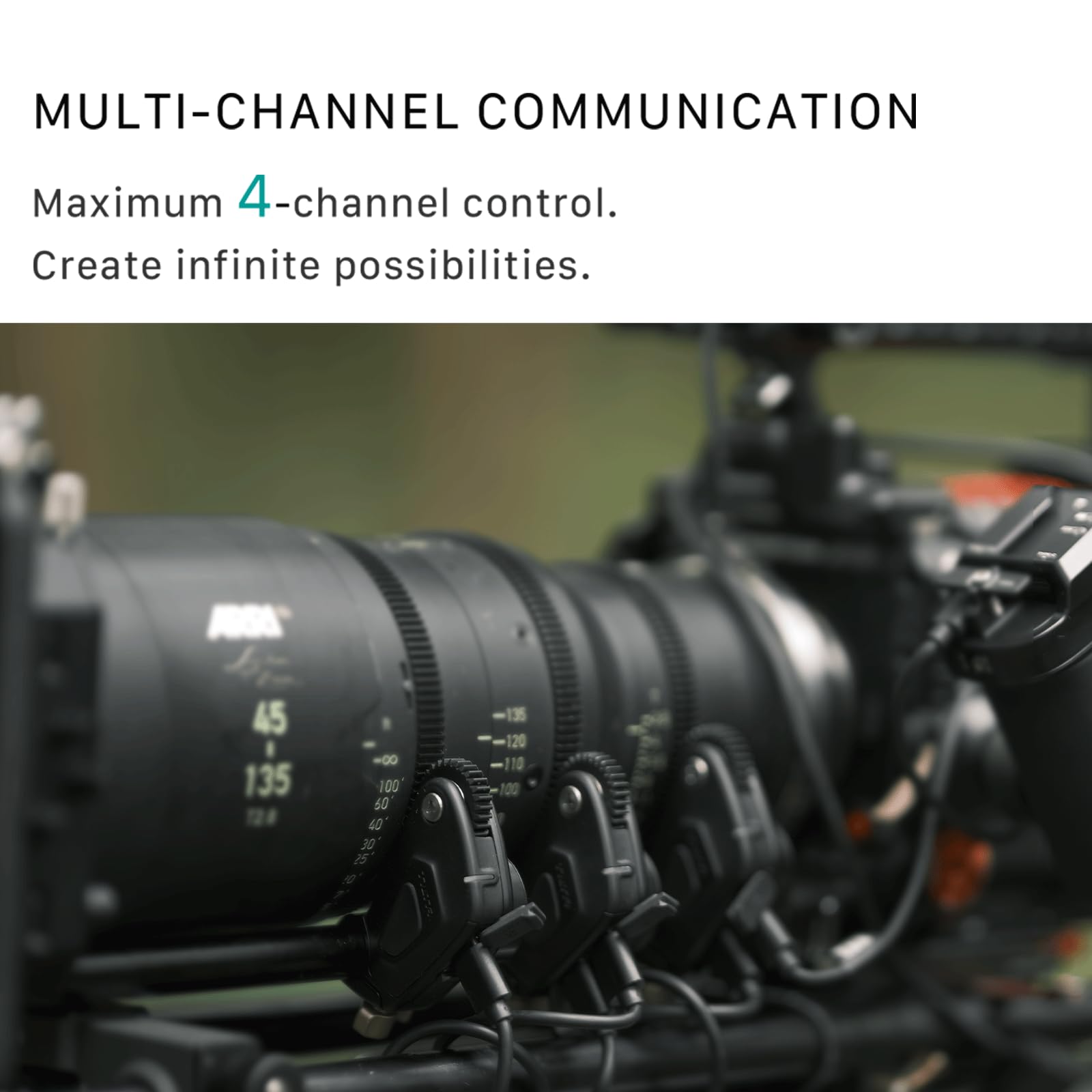 Tilta Nucleus Nano II Wireless Lens Control System Kit with Handwheel, Motor, Touch Screen | Wireless Zoom, Focus & Aperture Control for DSLR & Cinema Cameras | Perfect for Filmmaking, Vlogging & Professional Video Production