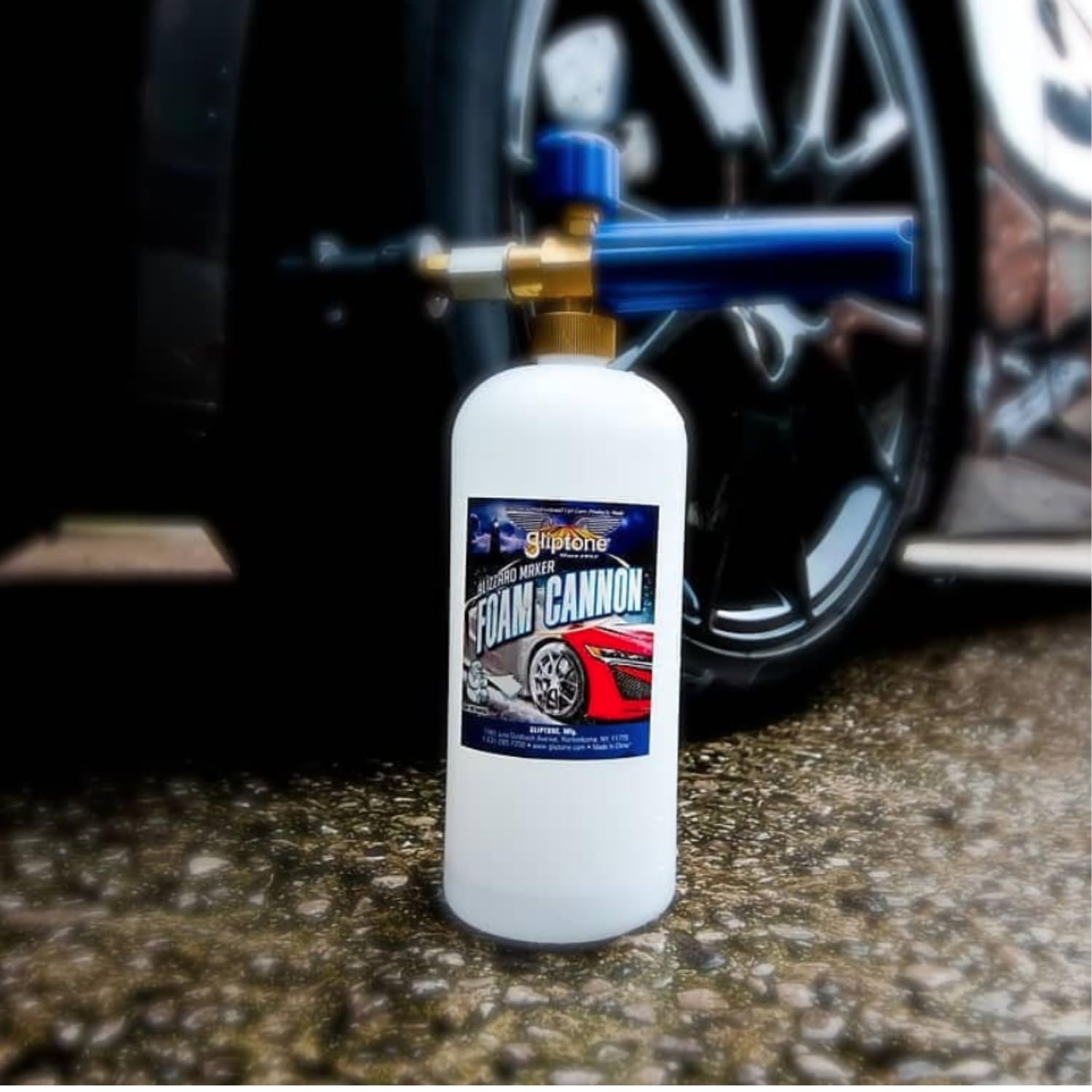 Professional Car Care Blizzard Maker - High-Quality Foam Cannon Gun for Auto Detailing & Pressure Washer | Perfect for Car Wash, Motorcycle Cleaning & Home Exterior Maintenance