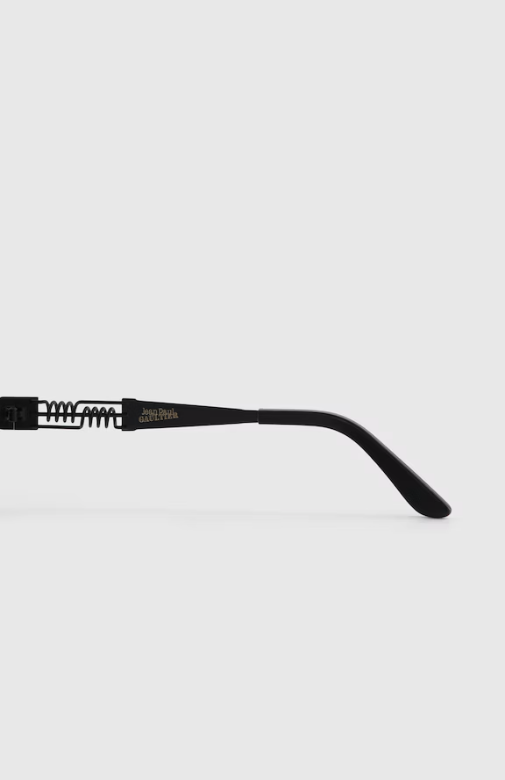 JEAN PAUL GAULTIER THE BLACK 56 6106 SUNGLASSES - Double Ressort 00 - Luxury Designer Sunglasses for Men & Women - Perfect for Fashion, Beach & Outdoor Activities