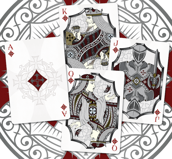 Rare Gilded Stronghold Natural Edition Playing Cards – Premium Collectible Deck for Cardistry, Magic Tricks & Poker Games