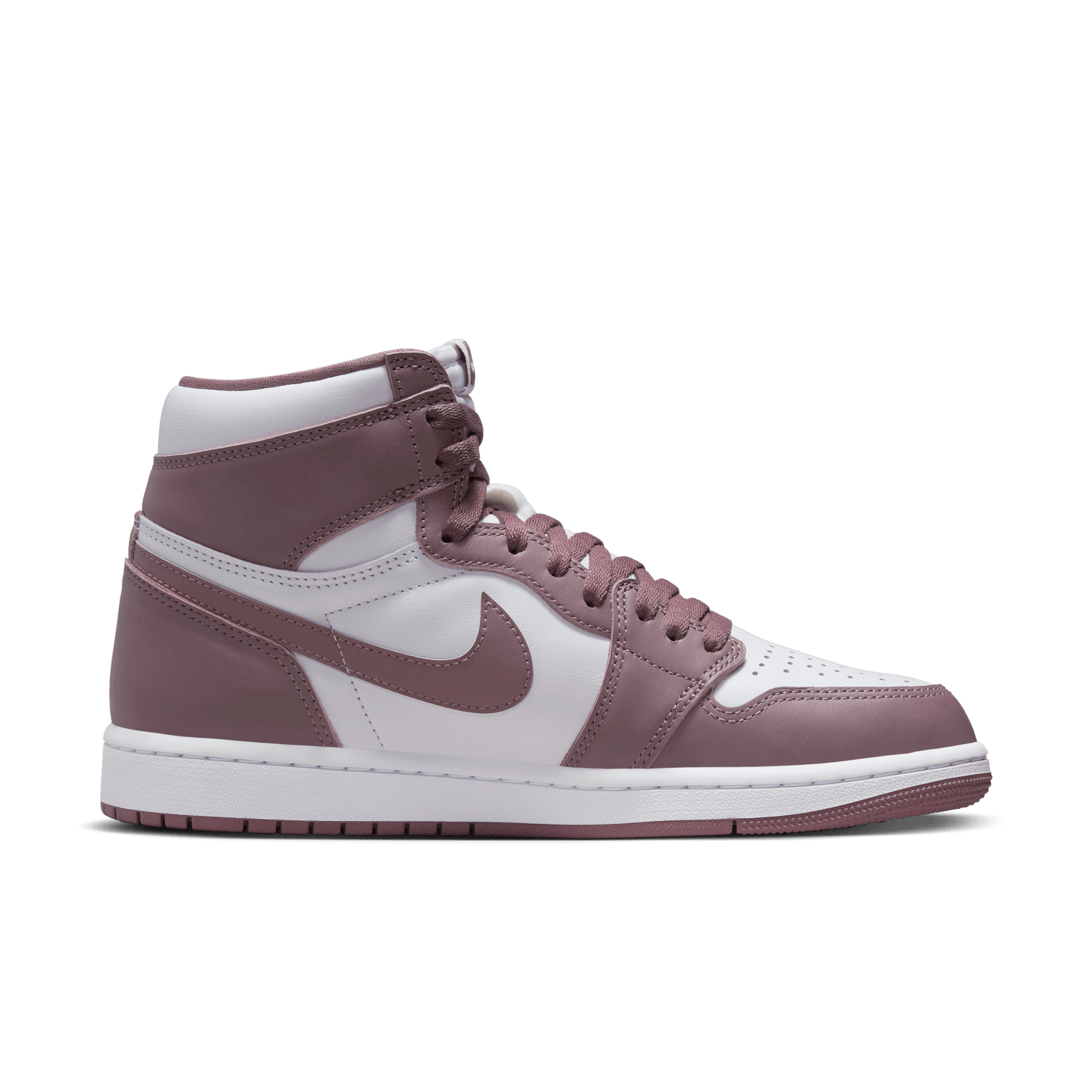 AIR JORDAN 1 RETRO HIGH OG MAUVE Sneakers - Men's Basketball Shoes for Casual Wear & Street Style - Perfect for Sports, Gym, and Everyday Fashion