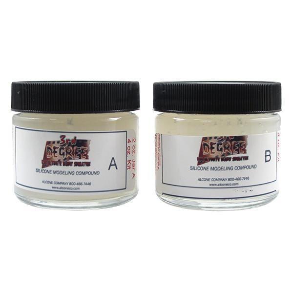3rd Degree Silicone Modeling Compound - Professional Grade DIY Sculpting & Molding Putty for Arts, Crafts, Cosplay & Special Effects - Perfect for Halloween, FX Makeup & Prosthetics