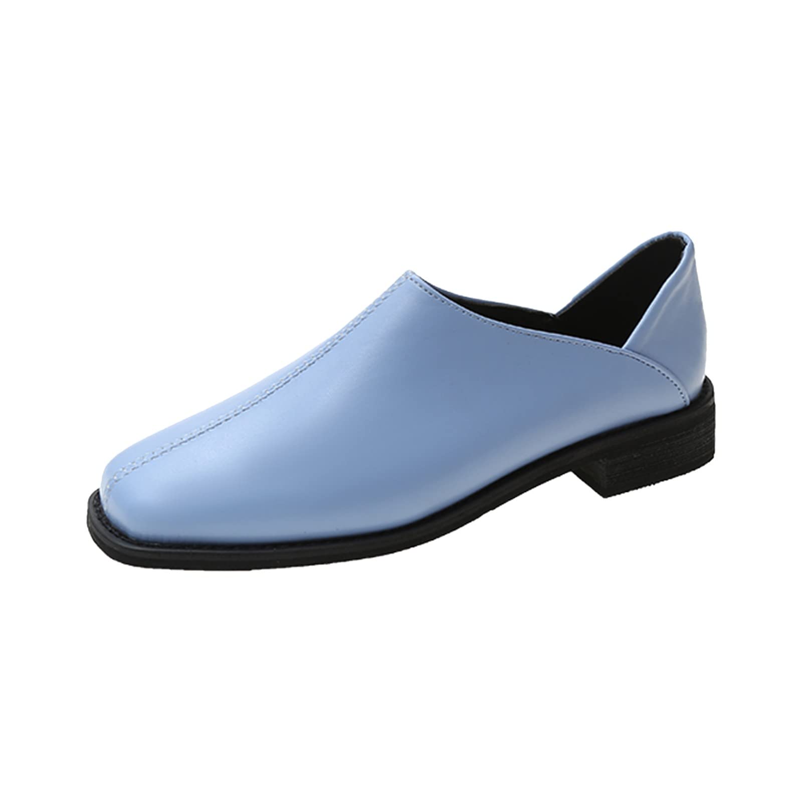 2022 Women's Casual Sneakers - Comfortable Work Shoes for Ladies, Retro Fashion Slip-On Loafers with Shallow Mouth Design for Spring, Dressy Garden & Workout Use