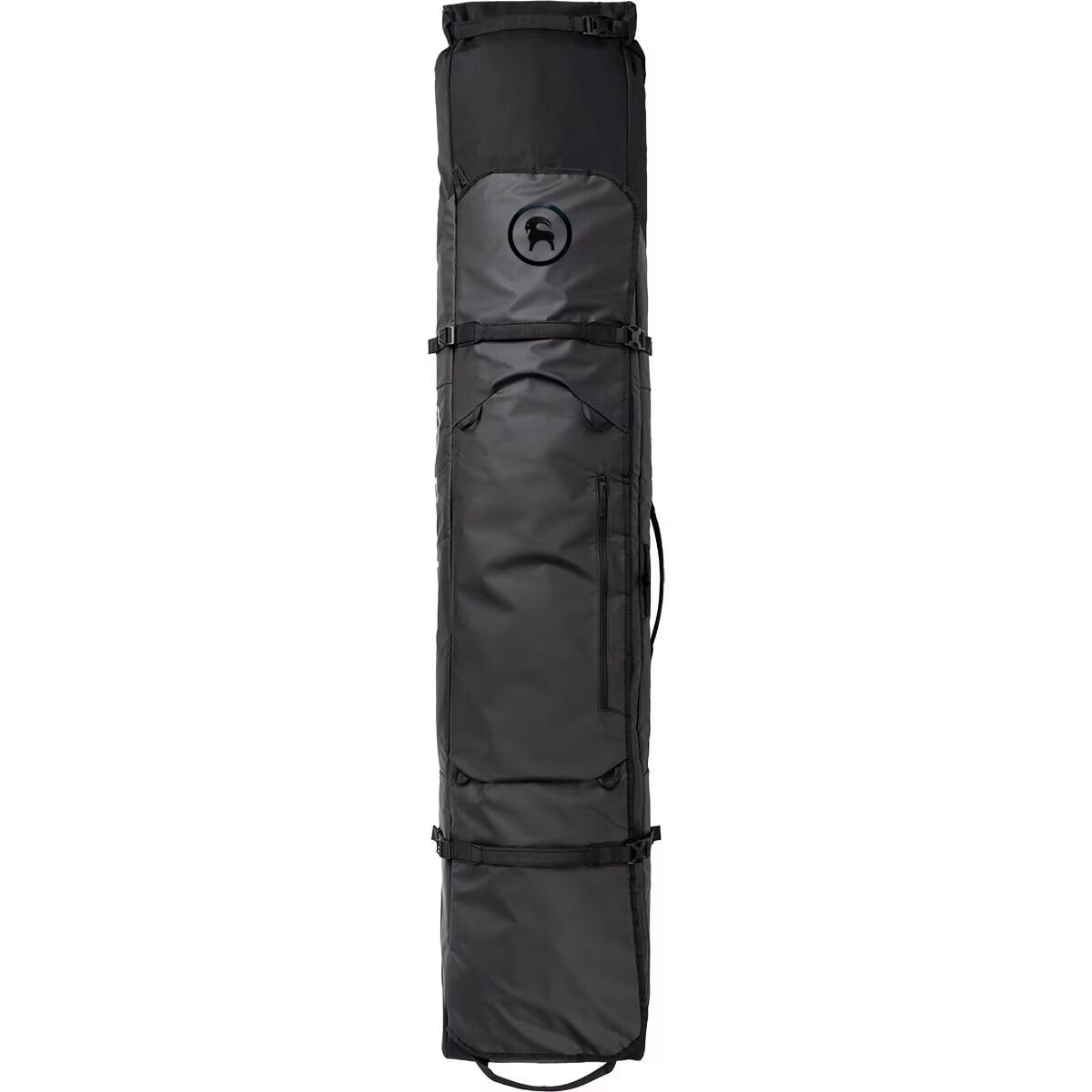 Backcountry Cottonwoods Double Ski & Snowboard Rolling Bag - Waterproof Travel Case for Airplane & Mountain Trips
