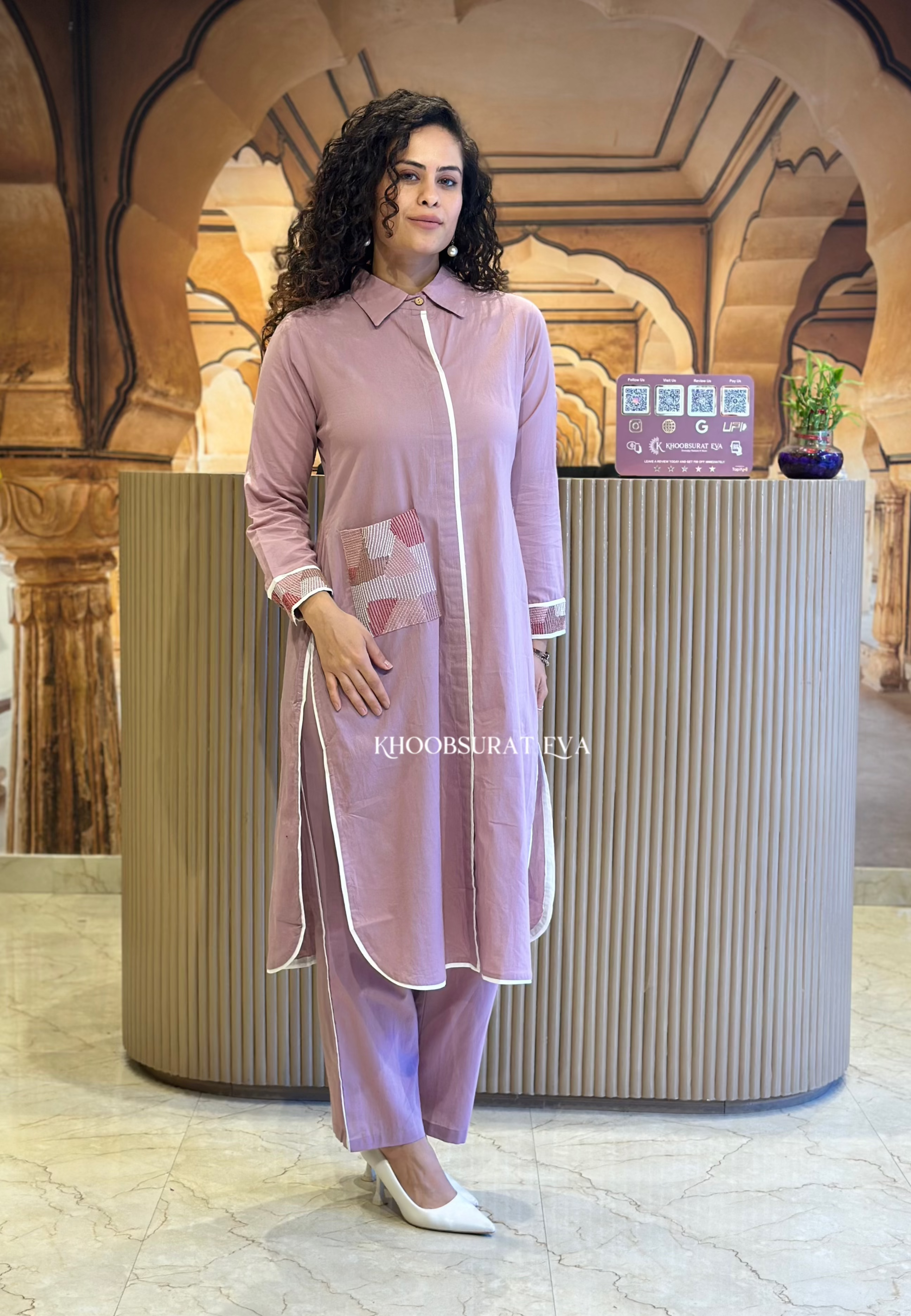 Stylish Purple Kurta Set for Women | Elegant Indian Ethnic Outfit | Perfect for Festivals, Weddings & Special Occasions
