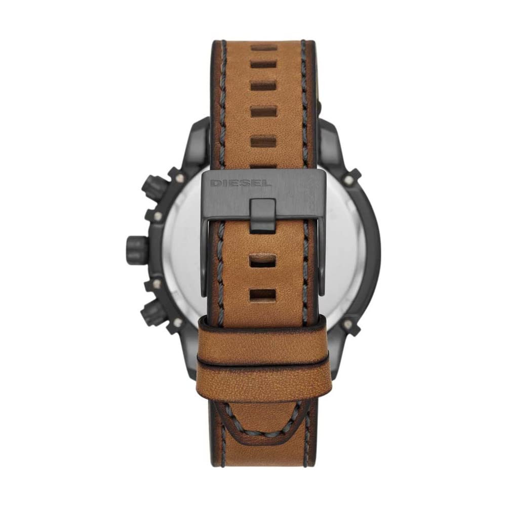 Diesel Griffed Men's Watch - Quartz Chronograph Movement with Silicone, Stainless Steel or Leather Strap - Perfect for Casual, Business & Outdoor Activities
