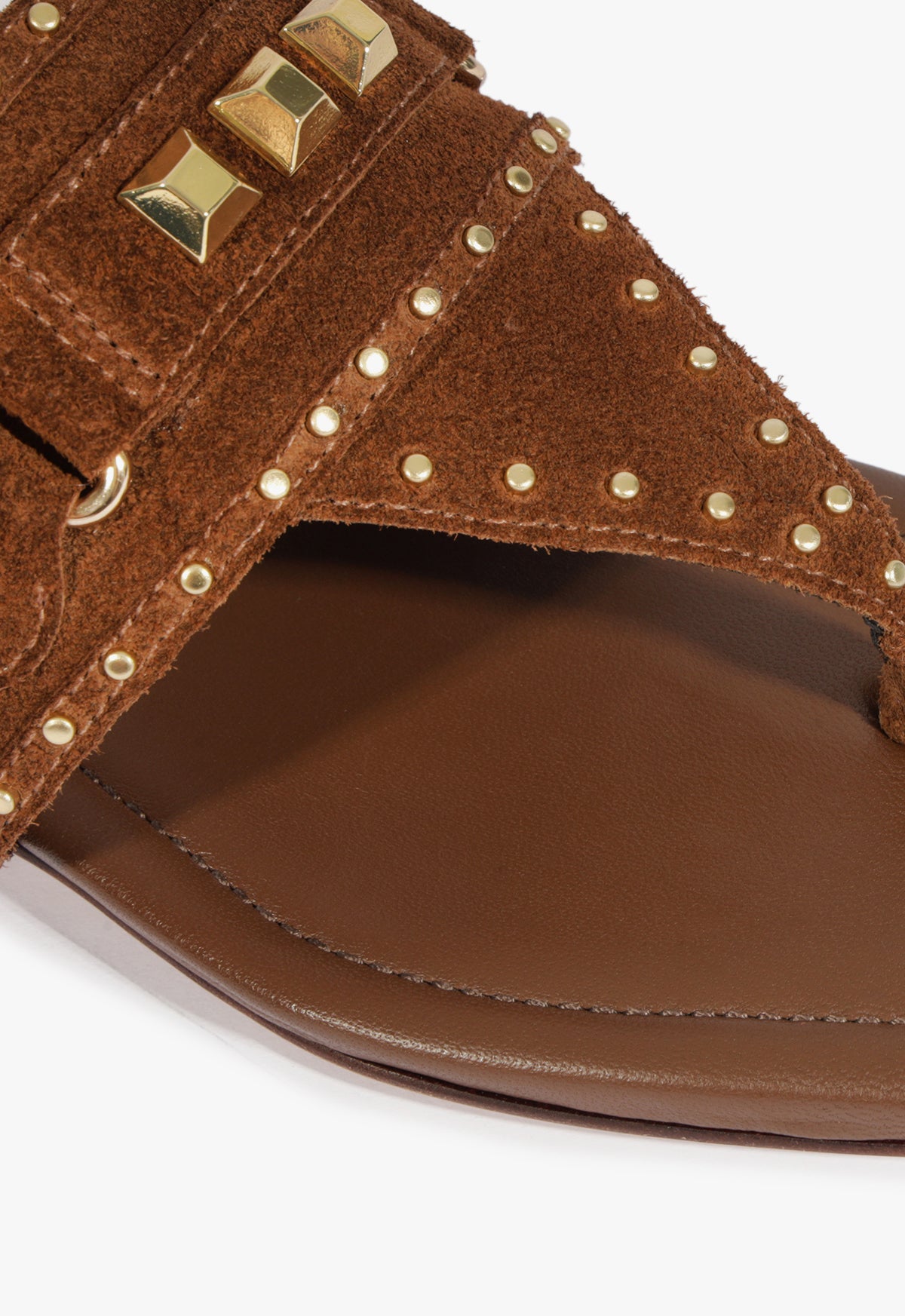 Aria Brown Suede Sandals for Women - Comfortable Casual Summer Shoes with Soft Leather Straps - Perfect for Beach, Vacation & Everyday Wear