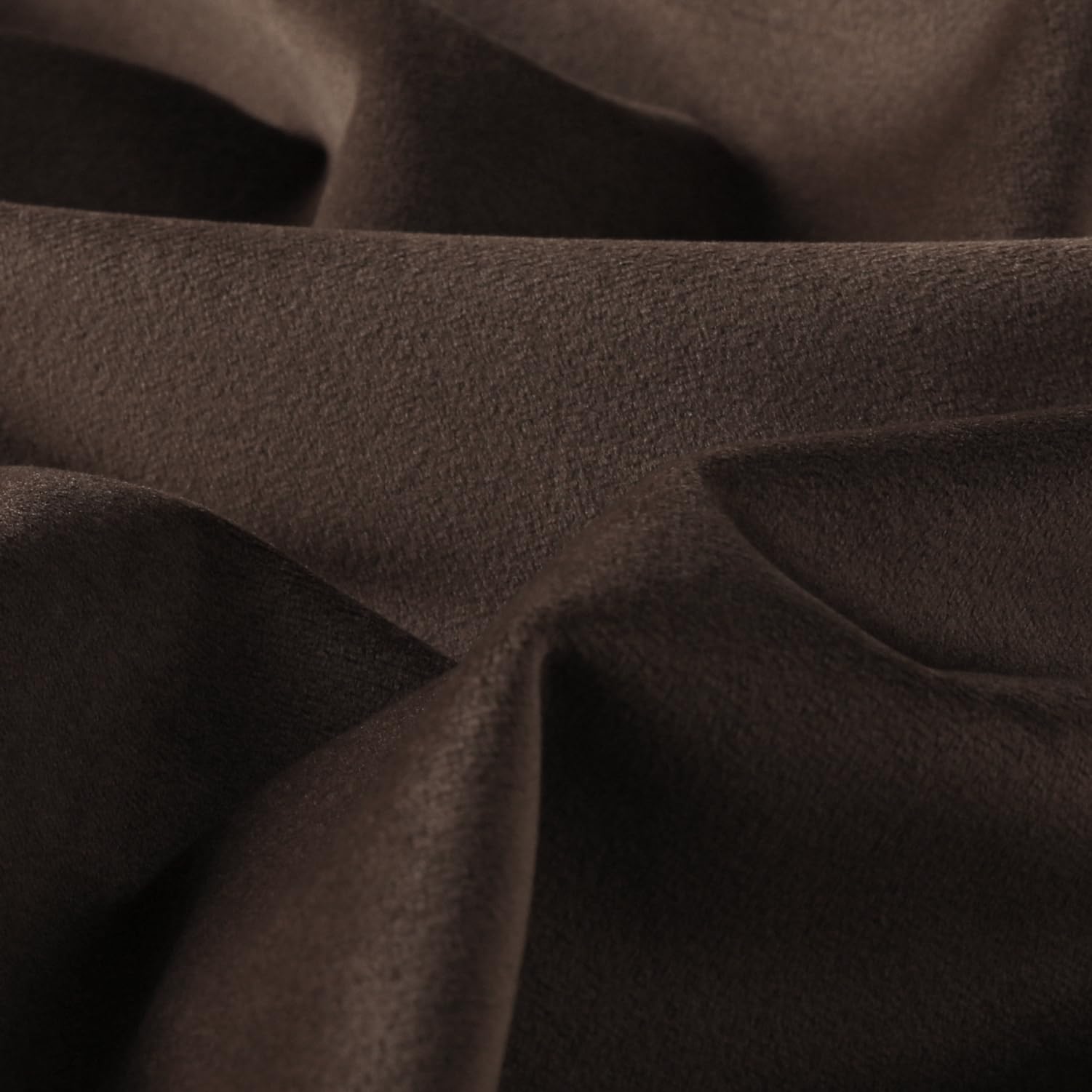 Mixhug Set of 2 Soft Velvet Square Decorative Throw Pillow Covers - 18x18 Inch Coffee Brown for Couch, Sofa, Bed & Home Decor - Perfect for Living Room, Bedroom & Cozy Home Styling