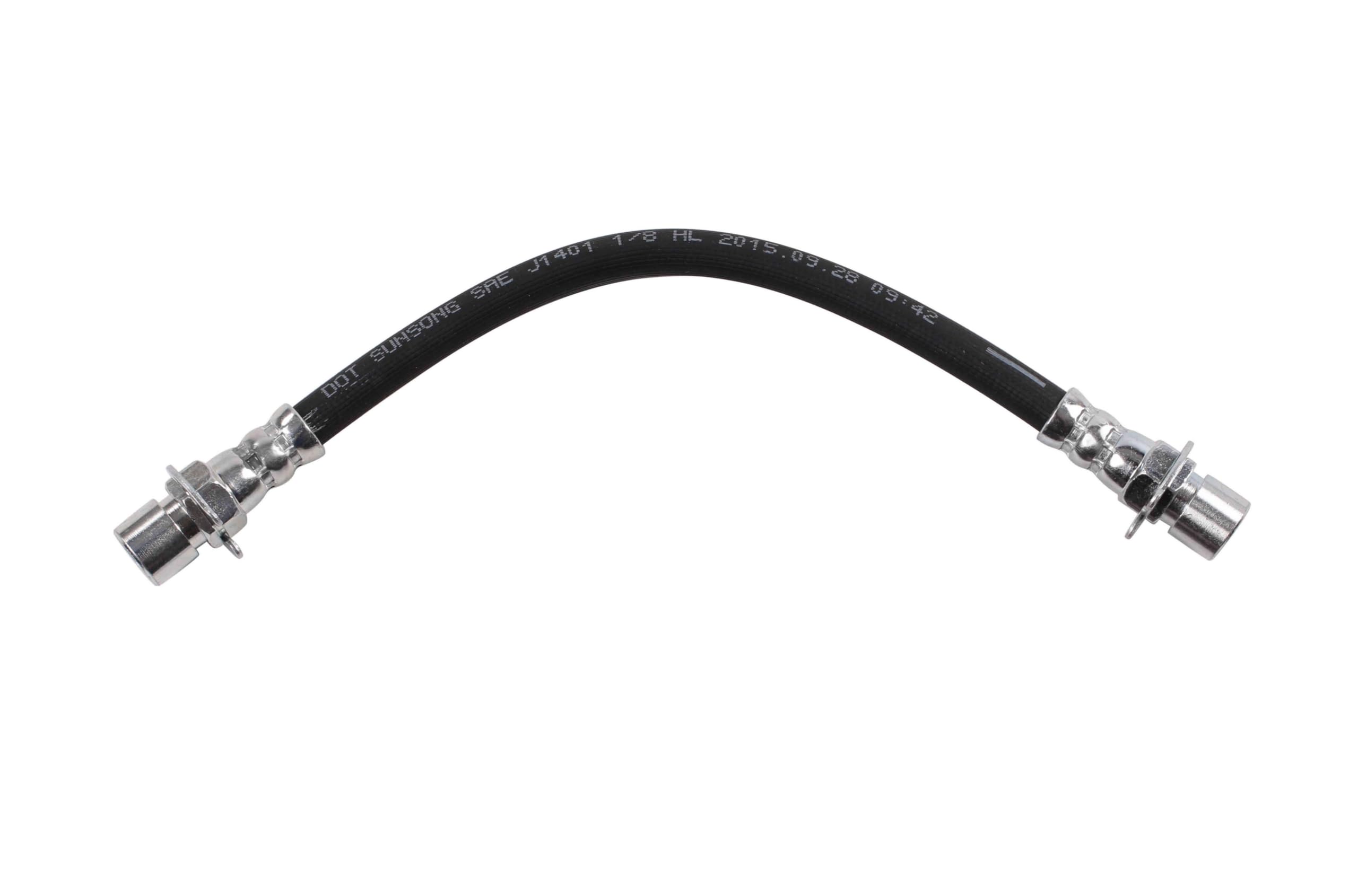 Sunsong 2204741 Brake Hydraulic Hose - High Performance Replacement for Smooth Braking | Perfect for Trucks, SUVs, and Off-Road Vehicles
