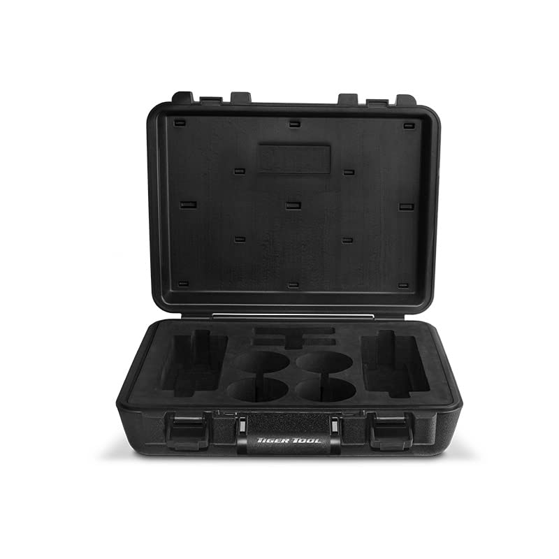 Tiger Tool Suspension Adapter Storage Case - Heavy Duty Custom Hard Case for Pin & Bushing Adapters - Organizes Front & Rear Suspension Tools - Perfect for Auto Repair Shops & Off-Road Vehicle Maintenance