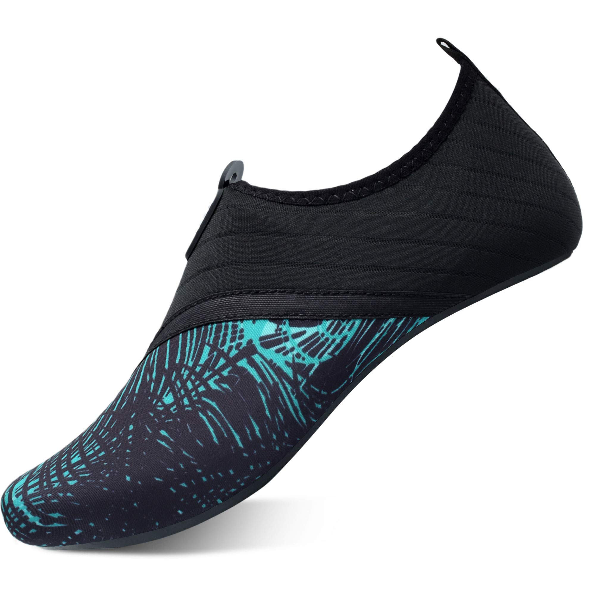 QACOHU Barefoot Water Shoes for Women & Men - Quick-Dry Aqua Shoes for Swimming, Surfing, Diving, Beach & Yoga - Lightweight Skin Shoes for Water Sports & Outdoor Activities