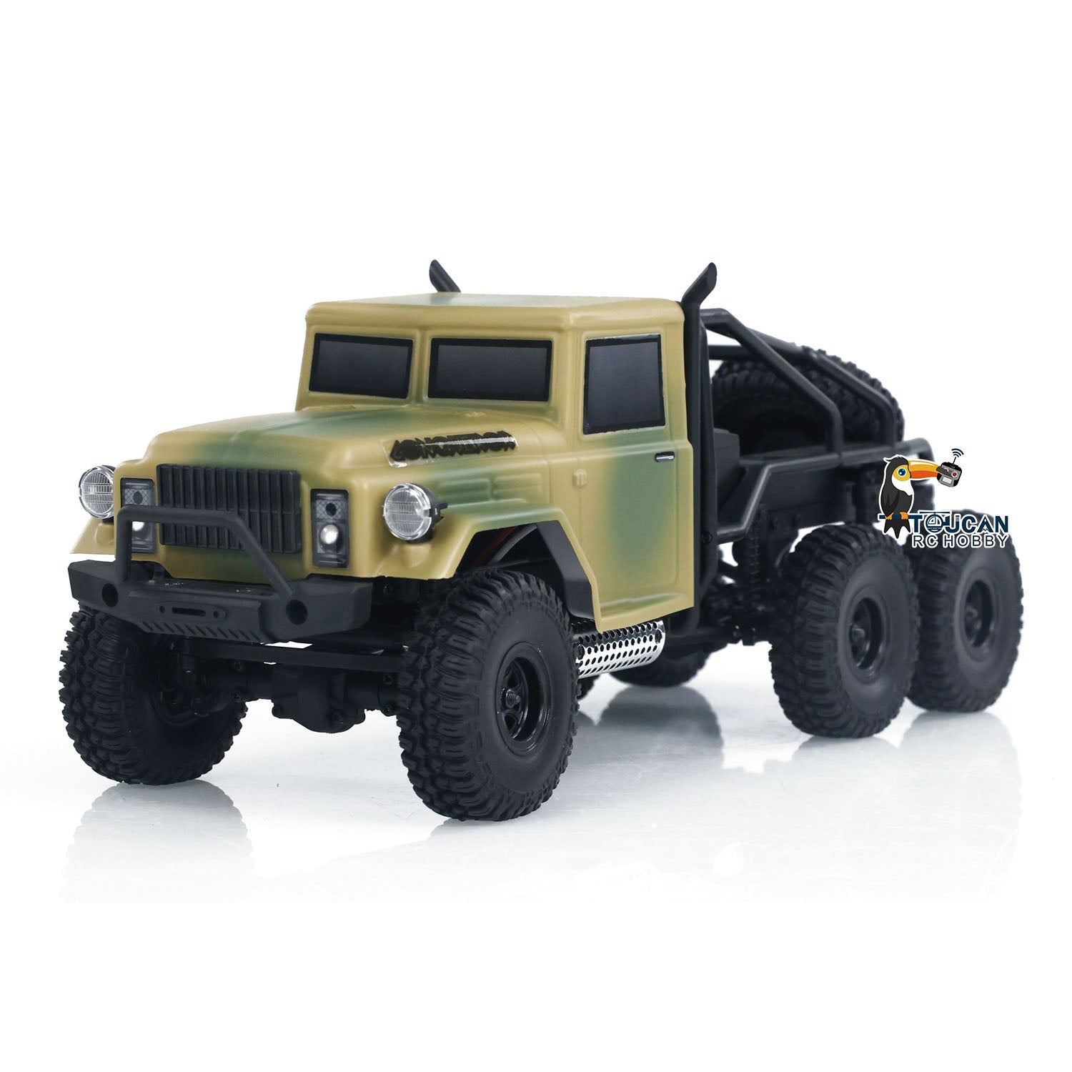 1/18 Scale RC Rock Crawler Car - Hobby Plus 6x6 Remote Control Off-Road Vehicle with Electric Motor, Radio Control & LED Lights | US Stock | Perfect for Off-Road Adventures, Backyard Crawling & RC Hobby Enthusiasts