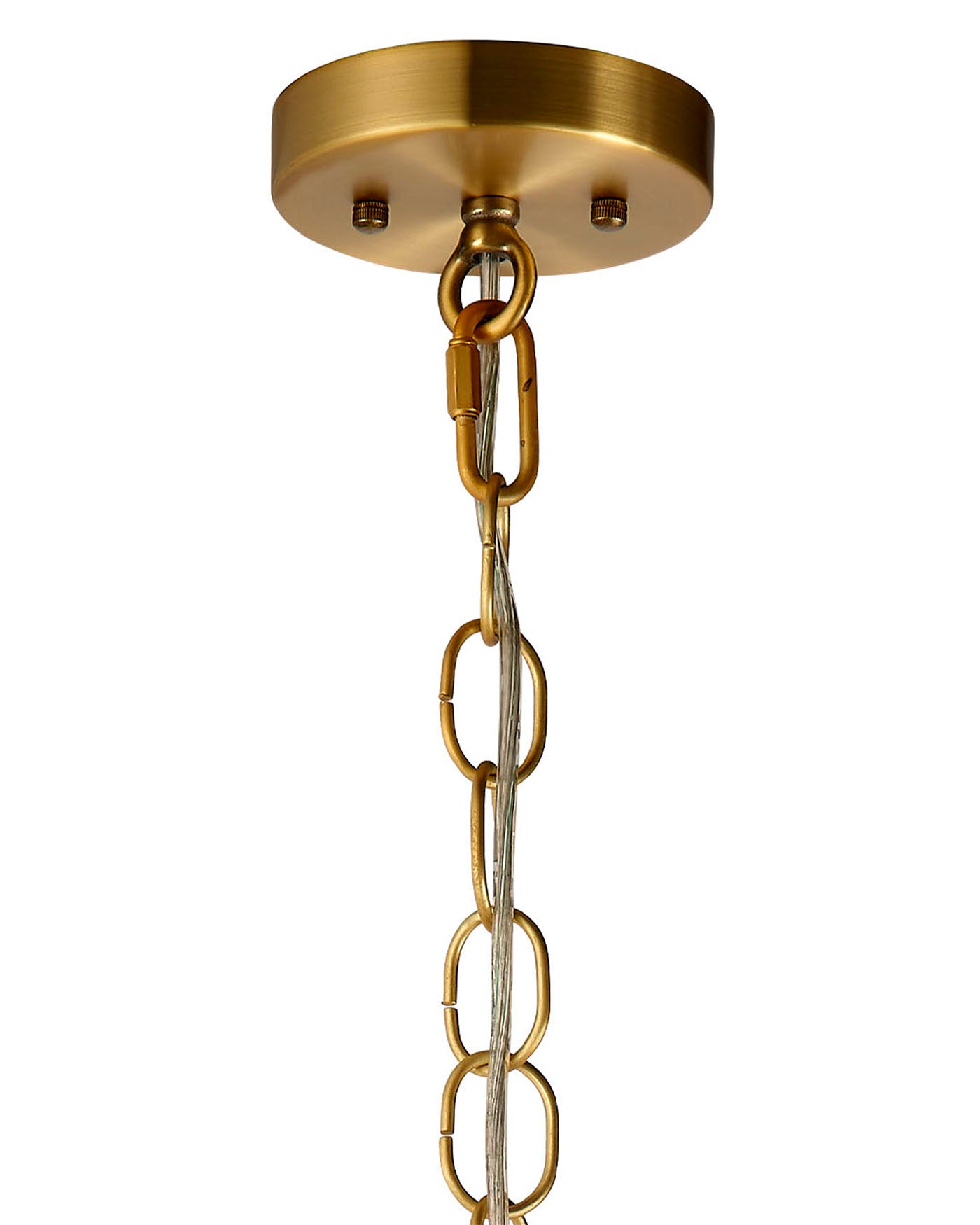 Camber Pendant Light in Taupe - Modern Hanging Fixture for Living Room, Bedroom, or Dining Area