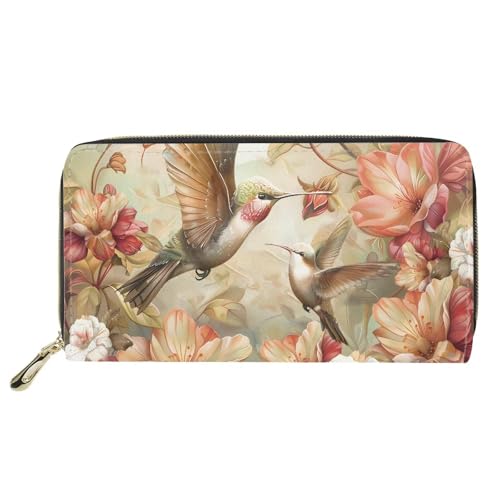 Vintage Floral Hummingbird