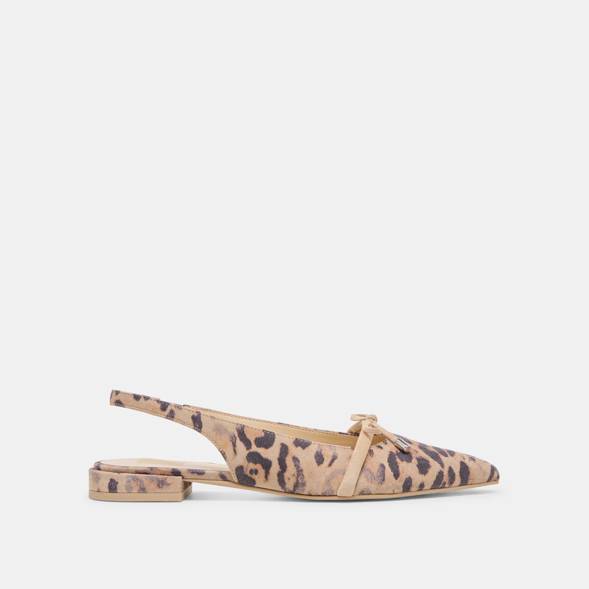 PAYGE Women's Leopard Print Suede Ballet Flats - Comfortable & Stylish Shoes for Casual Wear, Office, and Everyday Outfits