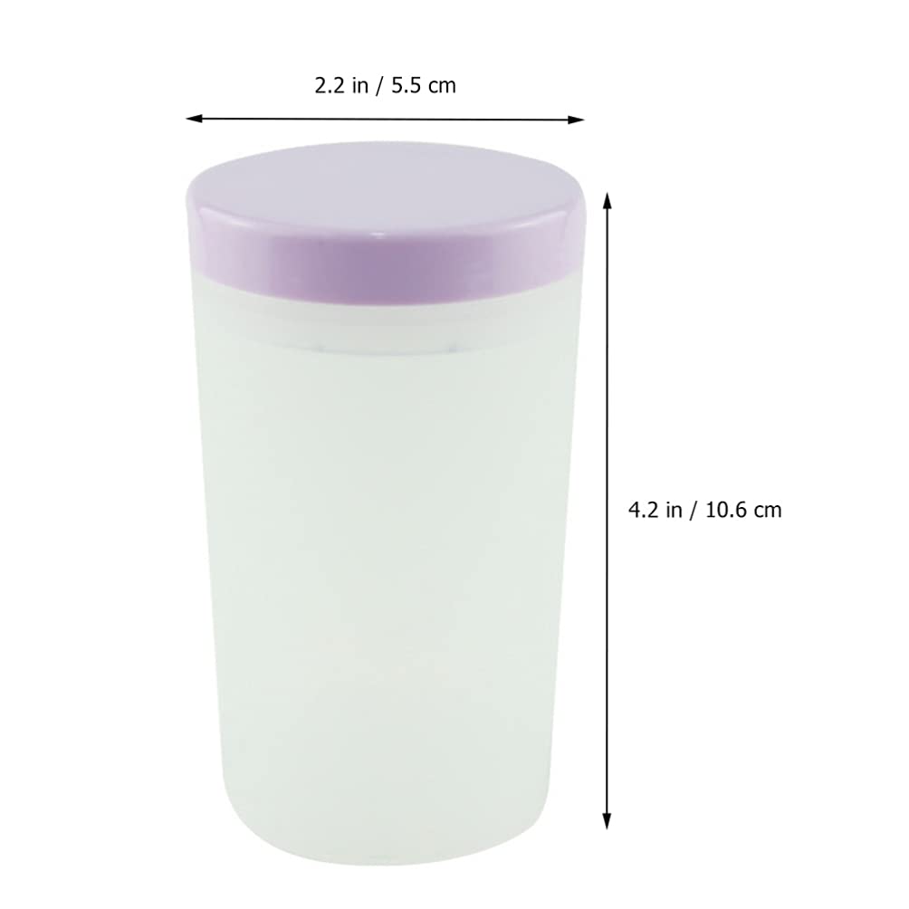 3-Piece Nail Art Brush Holder Set - Nail Brush Organizer & Gel Cleaner Cup for Nail Salon Supplies - Perfect for Nail Technicians & DIY Manicures at Home or Salon