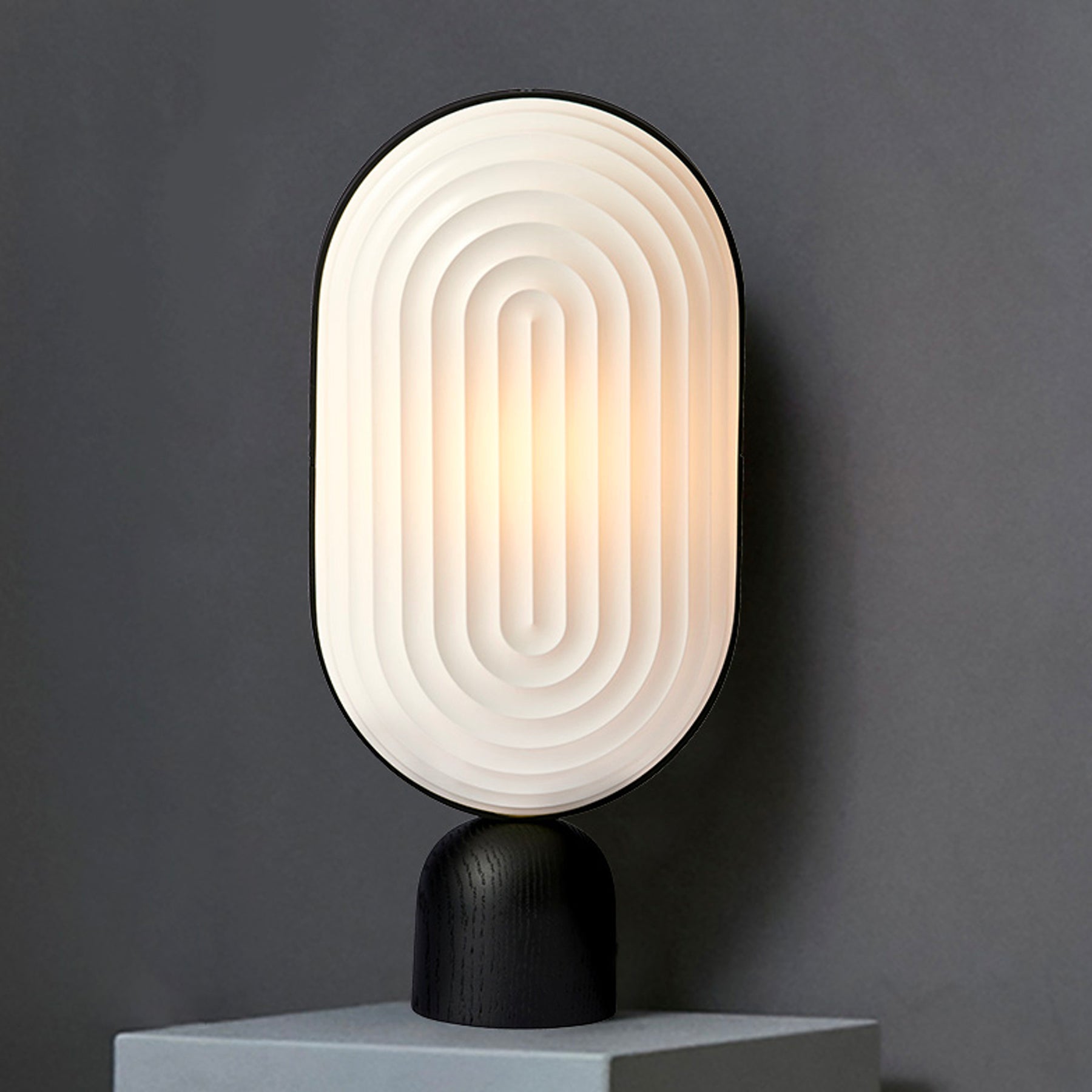 Modern Arc Table Lamp - Adjustable LED Desk Light for Home Office, Reading & Study - Sleek Design with Dimmable Brightness for Bedroom, Living Room & Workspace