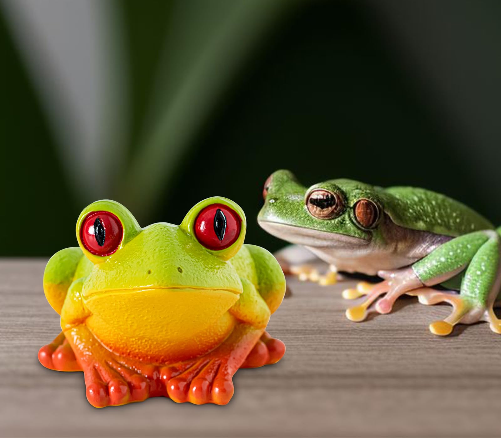 Cute Frog Paper Clip Holder for Desk - Fun & Functional Paperclip Organizer & Dispenser - Perfect Office Supply Accessory for School, Home & Work Organization