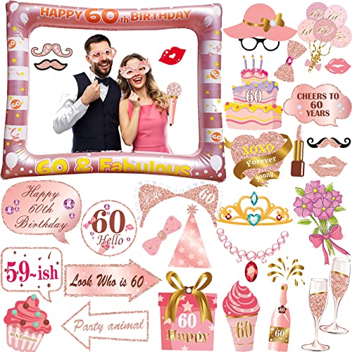 Rose Gold 60th