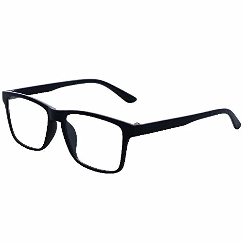 JCERKI Polarized Sunglasses for Men & Women - Black Matte Frame with Light Tint Lenses - UV Protection for Driving, Fishing & Outdoor Activities