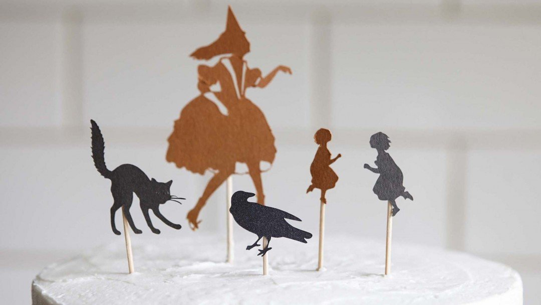 DIY Halloween Cupcake Toppers - Cricut Craft Kit for Spooky Party Decorations | Perfect for Halloween Baking, Cupcake Decorating & Themed Parties