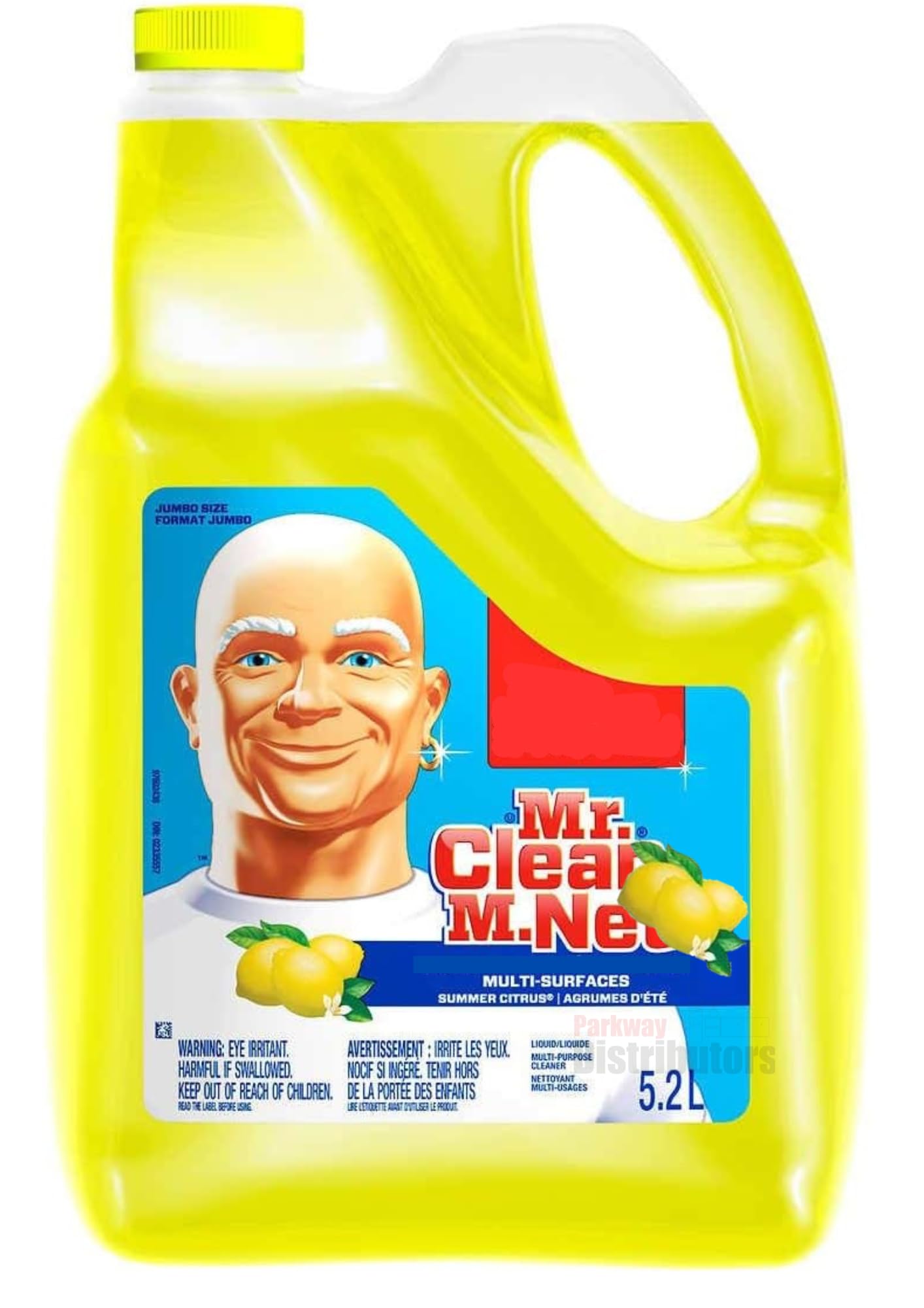 Multi-Purpose Cleaner 1.4 Gallons (176 oz) - Citrus Scented All-Purpose Cleaner for Kitchen, Bathroom & Floors - Extra Large Refill Bottle for Home & Commercial Use