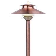 FX DMNL18RBZ DM Path Light - 18 Inch Bronze Metallic Outdoor Landscape Lighting for Garden, Walkway, and Driveway Illumination